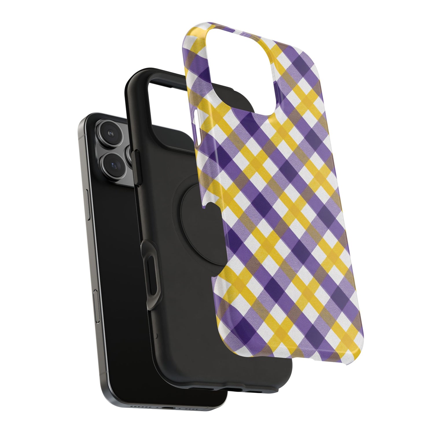 Phone Case | Impact-Resistant Louisiana Plaid