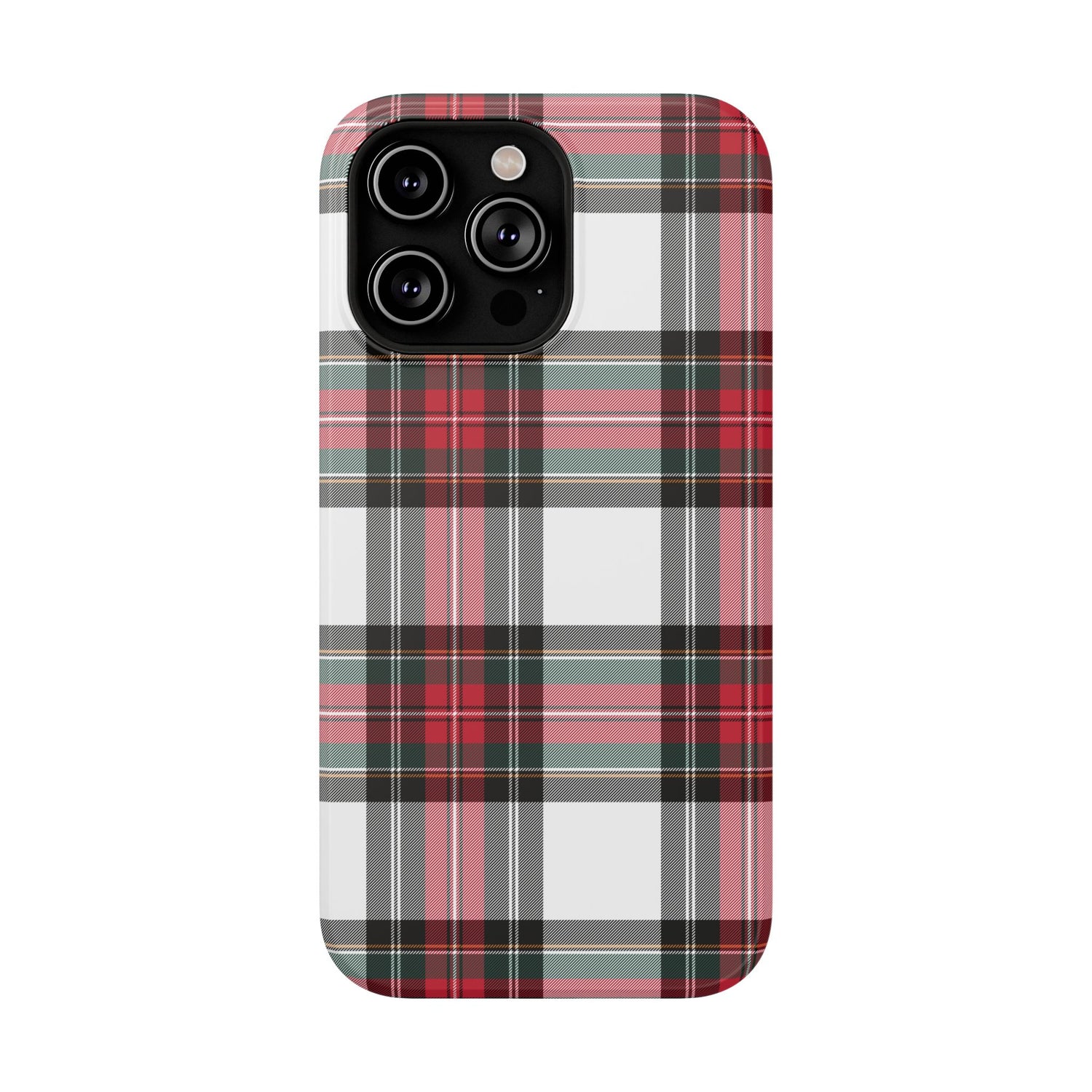 New Tartan Christmas Plaid Impact-Resistant Cases, iPhone, Samsung