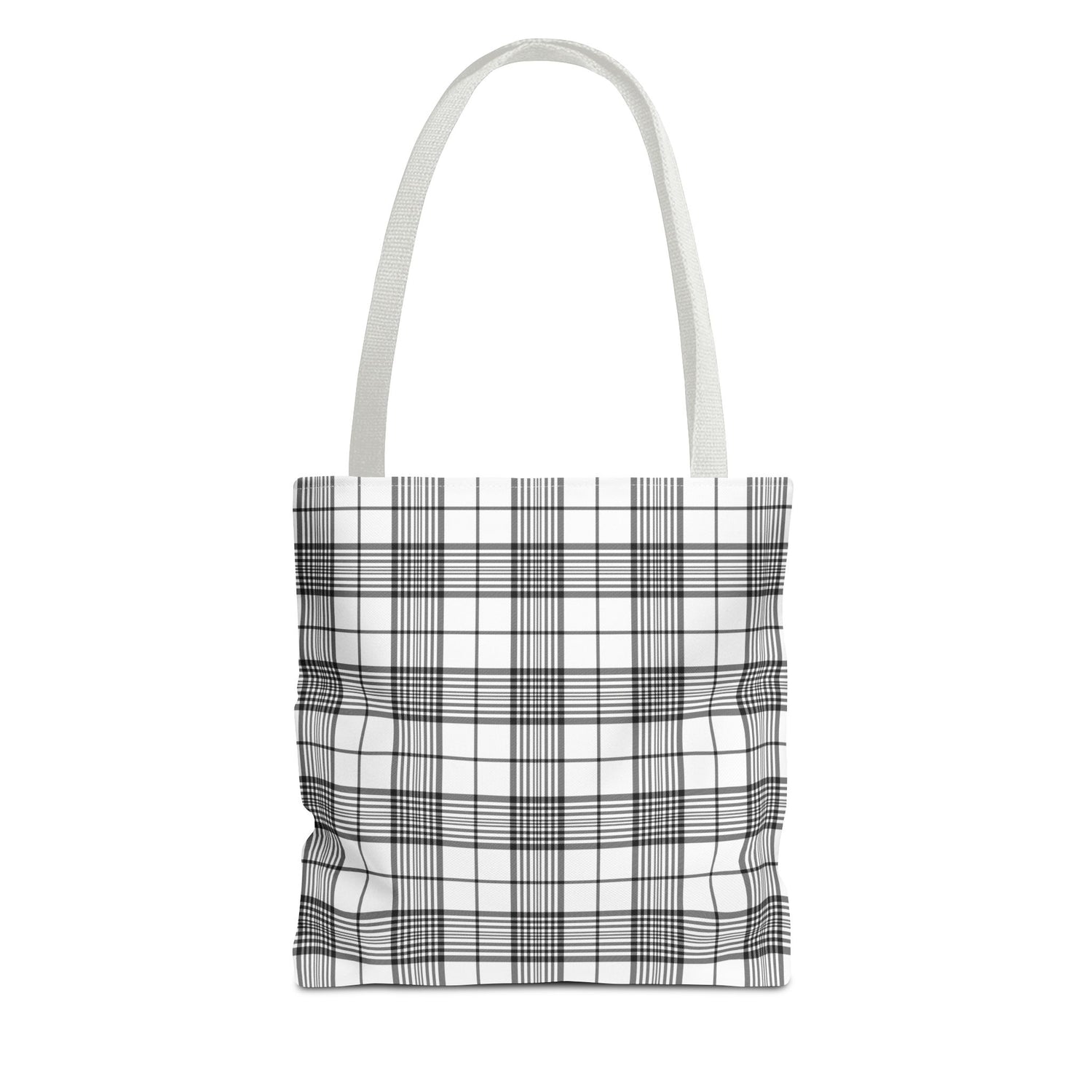 Farmhouse Plaid Tote Bag