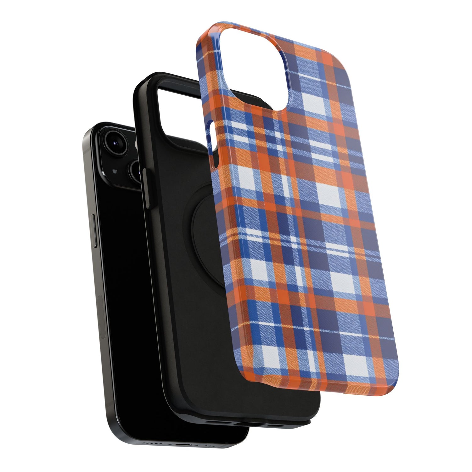 Impact-Resistant Phone Case- Florida Plaid