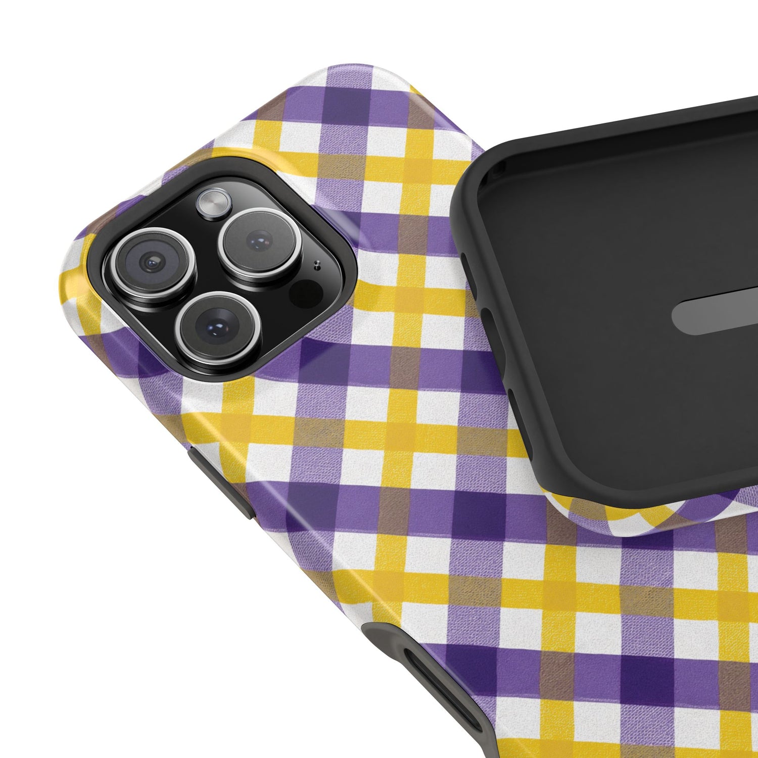 Phone Case | Impact-Resistant Louisiana Plaid