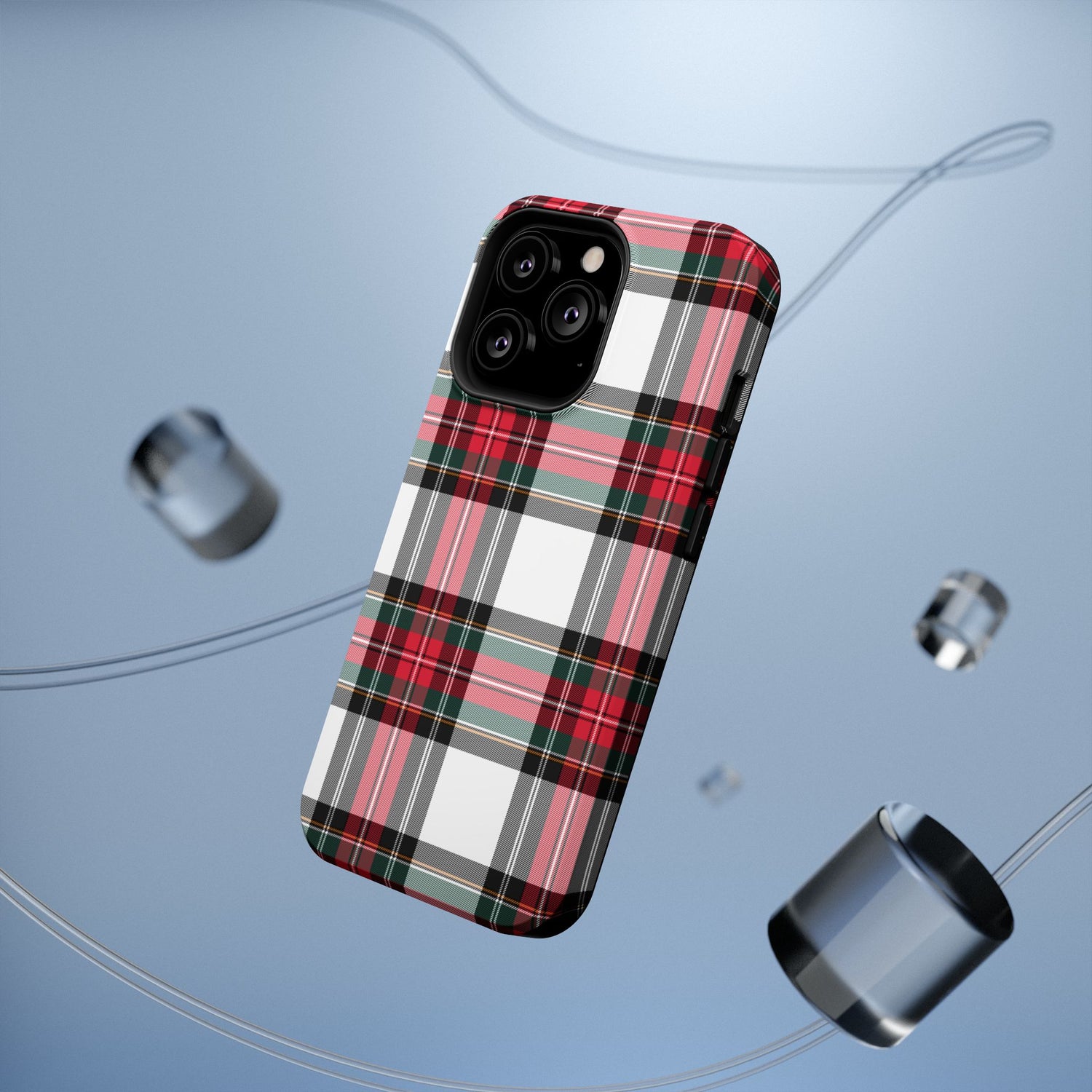 New Tartan Christmas Plaid Impact-Resistant Cases, iPhone, Samsung