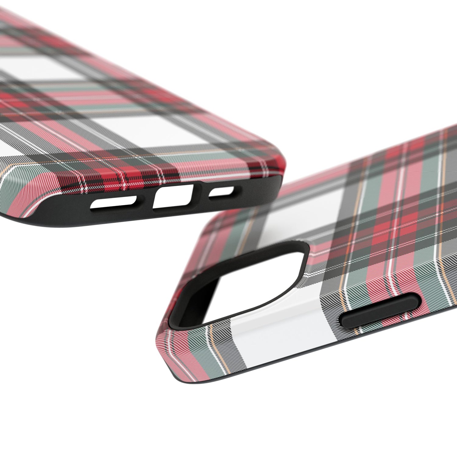 New Tartan Christmas Plaid Impact-Resistant Cases, iPhone, Samsung