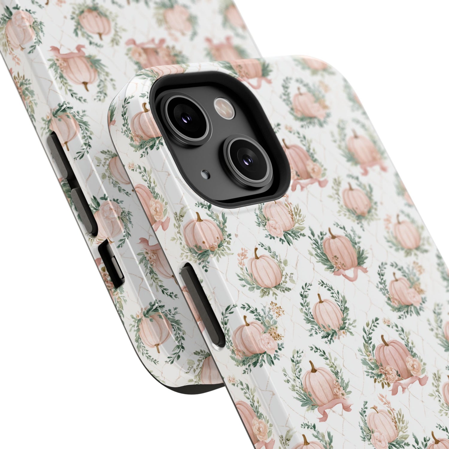 Elegant Pumpkin Impact-Resistant Phone Case, iPhone, Samsung