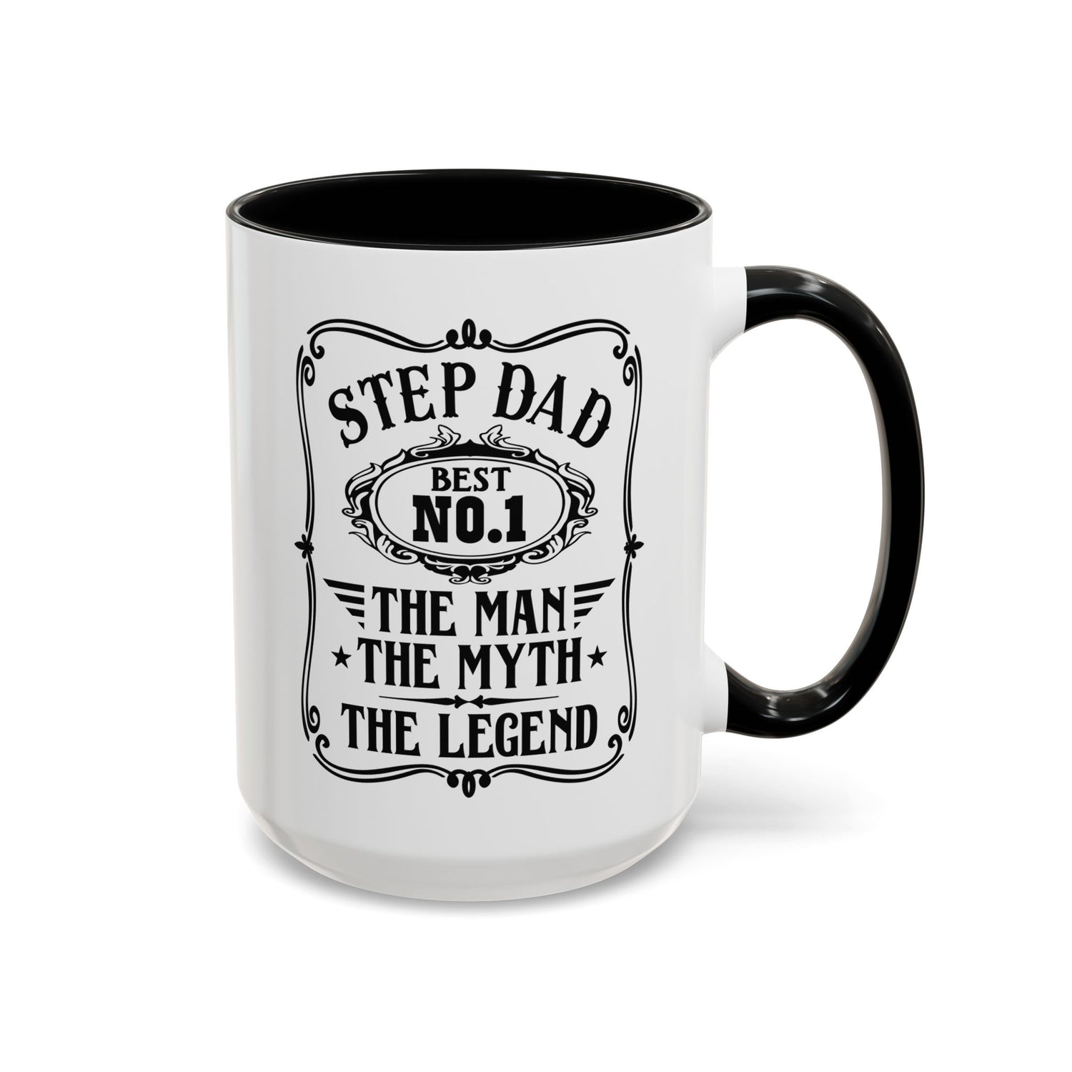 Step Dad Mug:The Man The Myth The Legend - Father's Day Gift