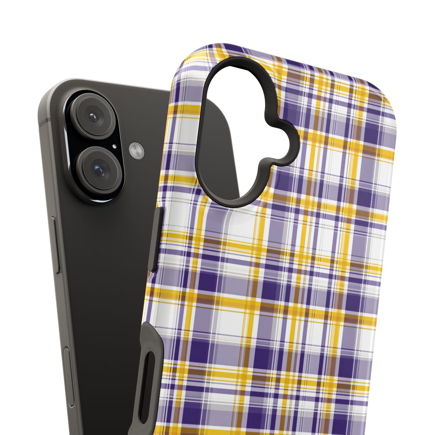 Louisiana Plaid Impact-Resistant Phone Case