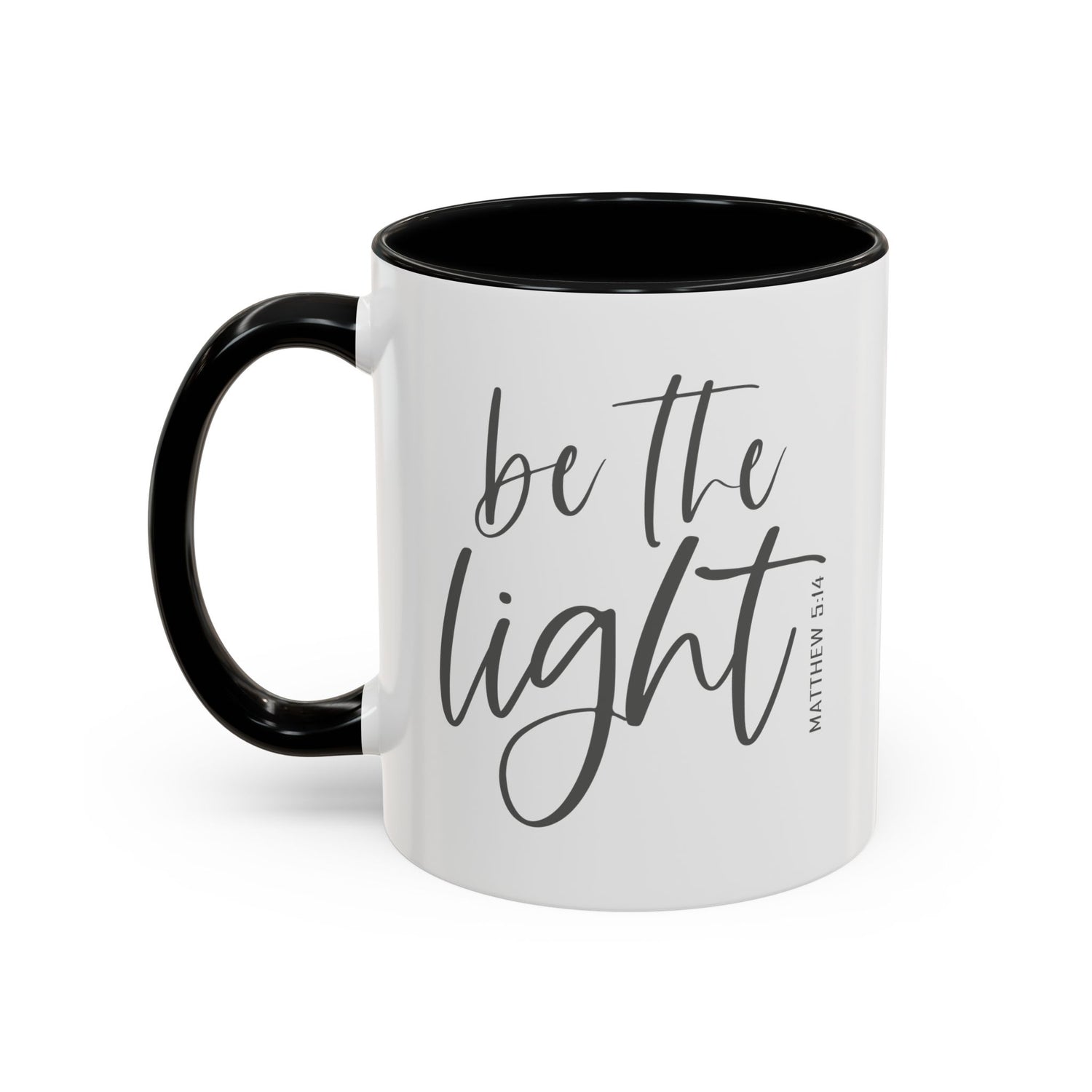 Be the Light Accent Coffee Mug (11, 15oz)