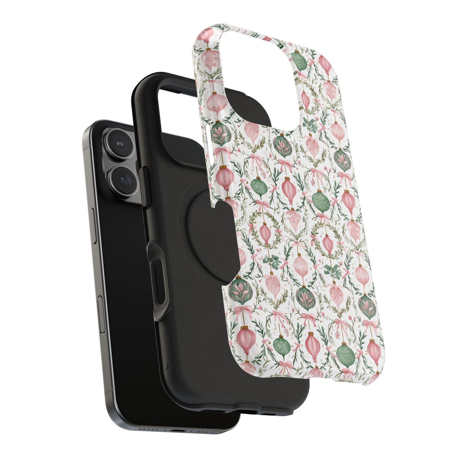 Holiday Ornaments Impact-Resistant Phone Case, iPhone, Samsung
