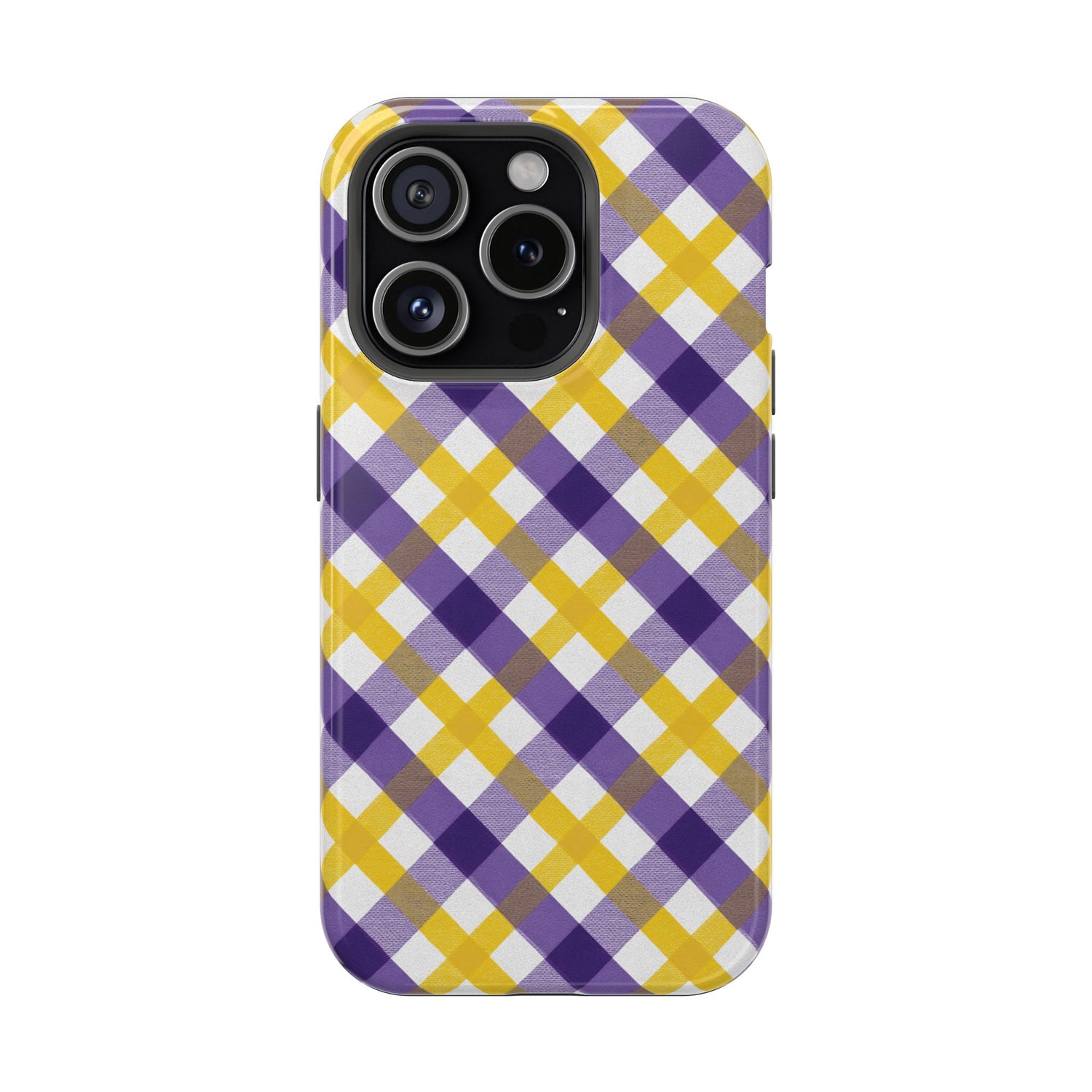 Phone Case | Impact-Resistant Louisiana Plaid