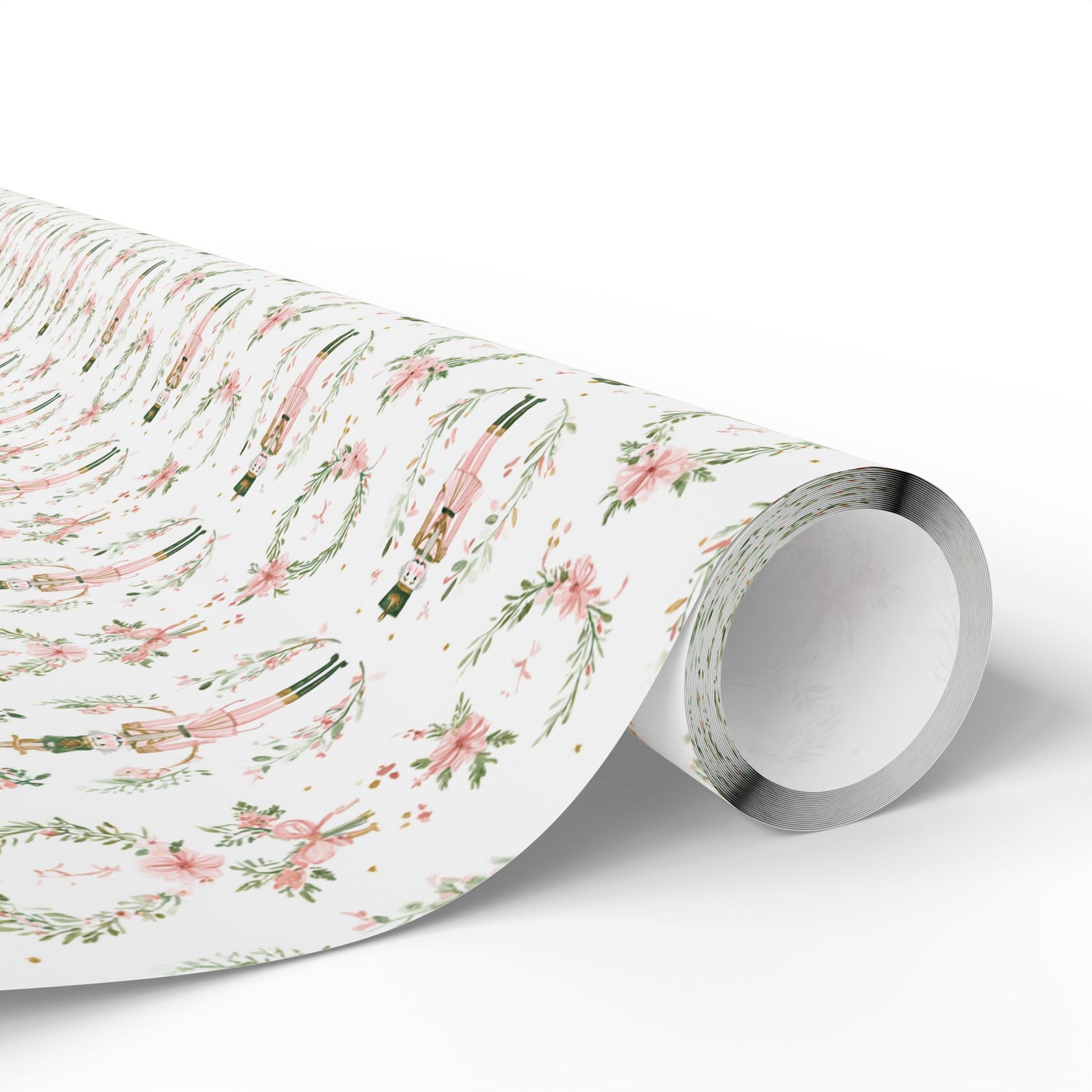 Premium Wrapping Paper- Floral Nutcracker