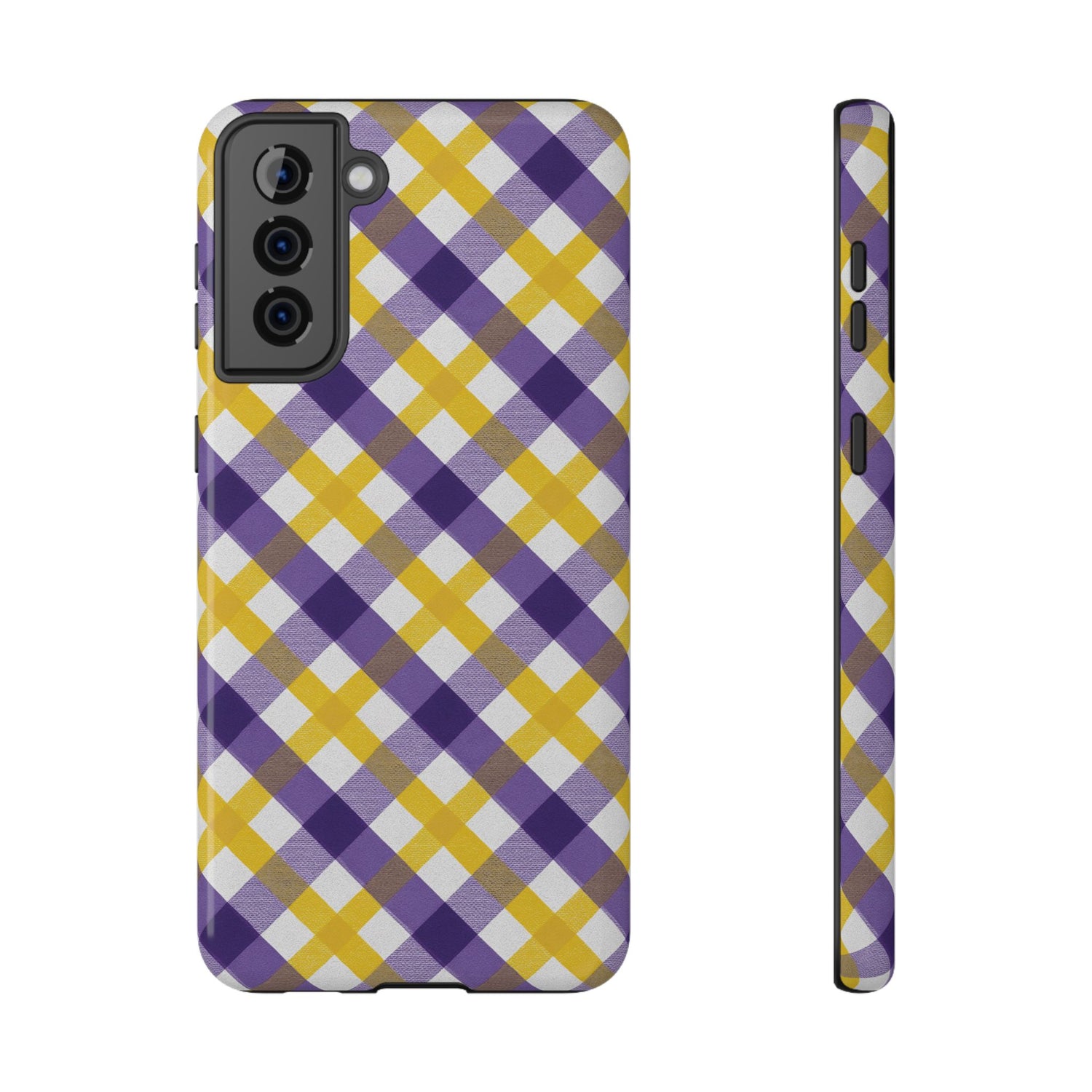 Phone Case | Impact-Resistant Louisiana Plaid