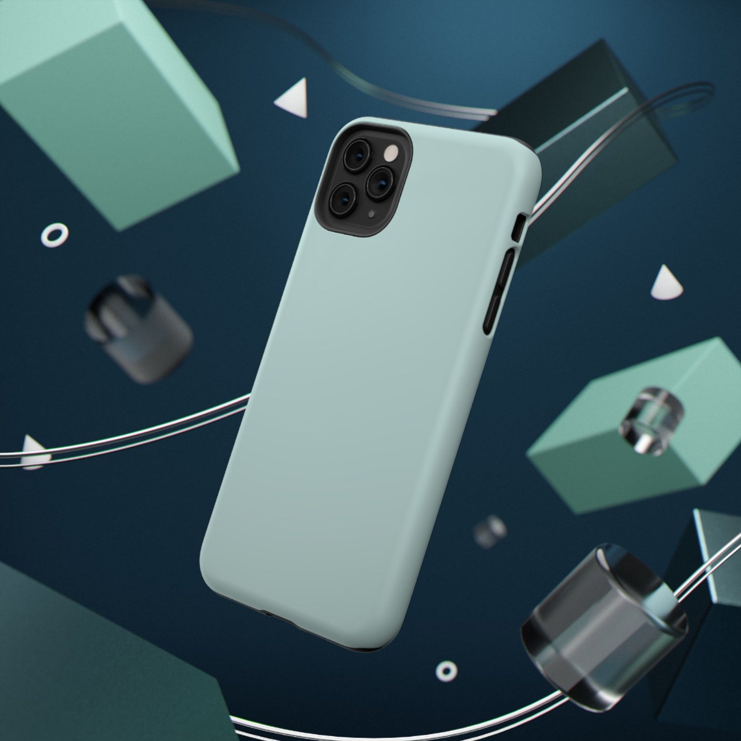 Impact-Resistant Phone Case - Icy Mint