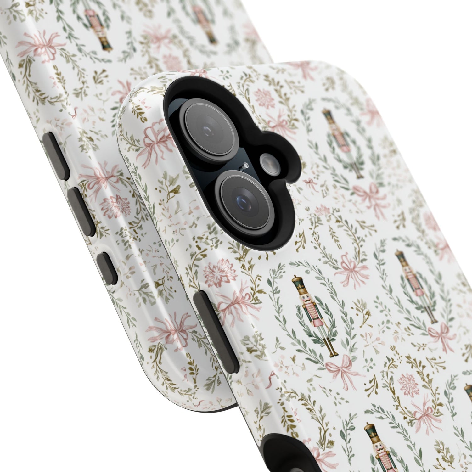 Impact-Resistant Phone Case- Nutcracker Floral