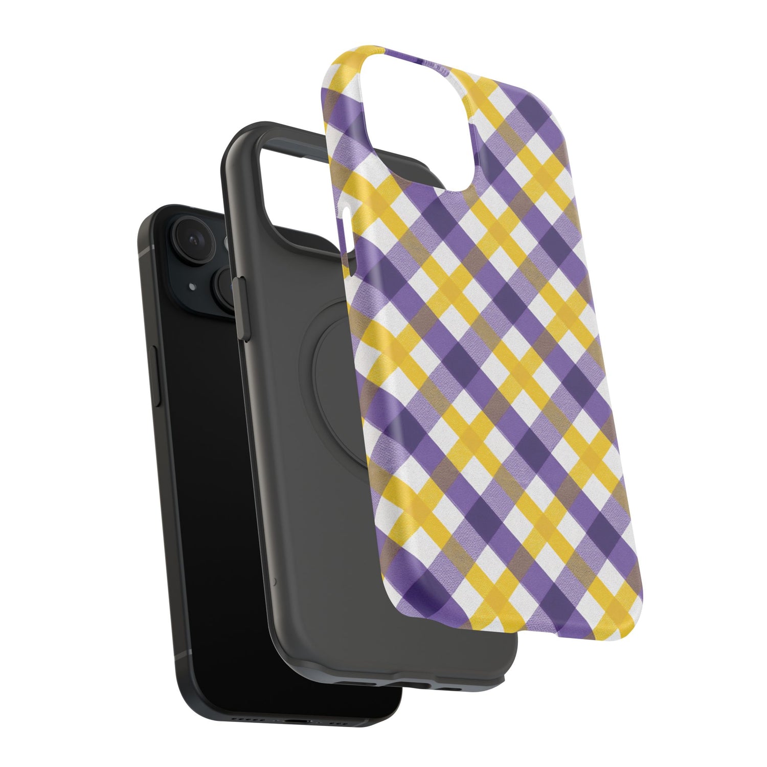 Phone Case | Impact-Resistant Louisiana Plaid
