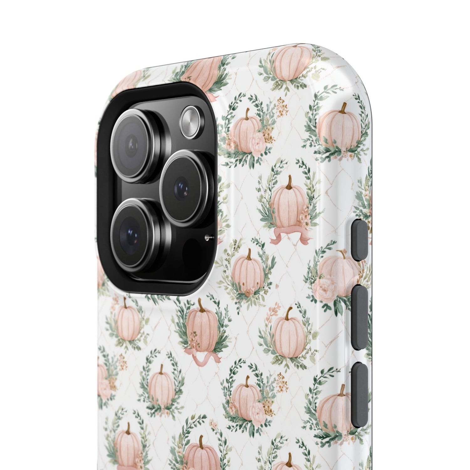 Elegant Pumpkin Impact-Resistant Phone Case, iPhone, Samsung