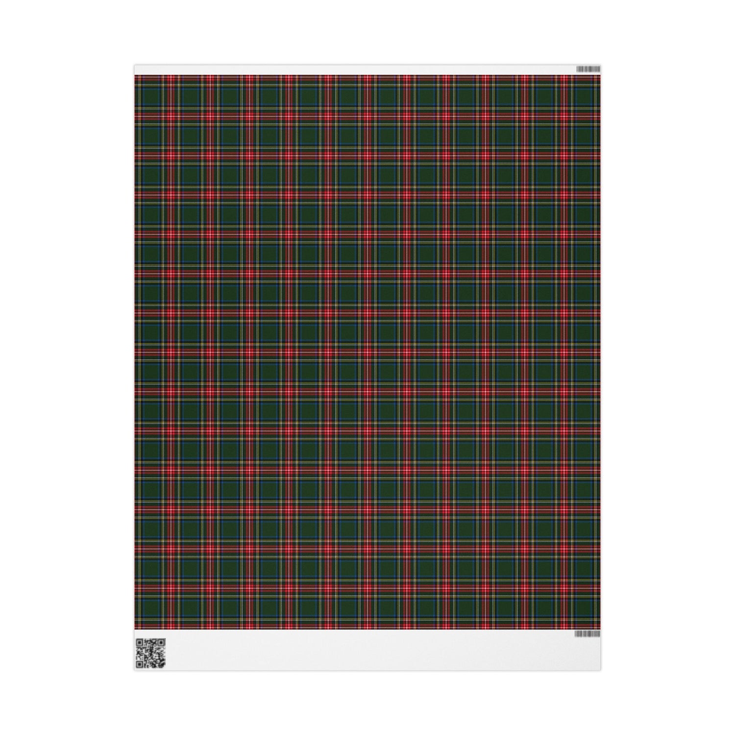 Premium Wrapping Paper- Festive Tartan Plaid