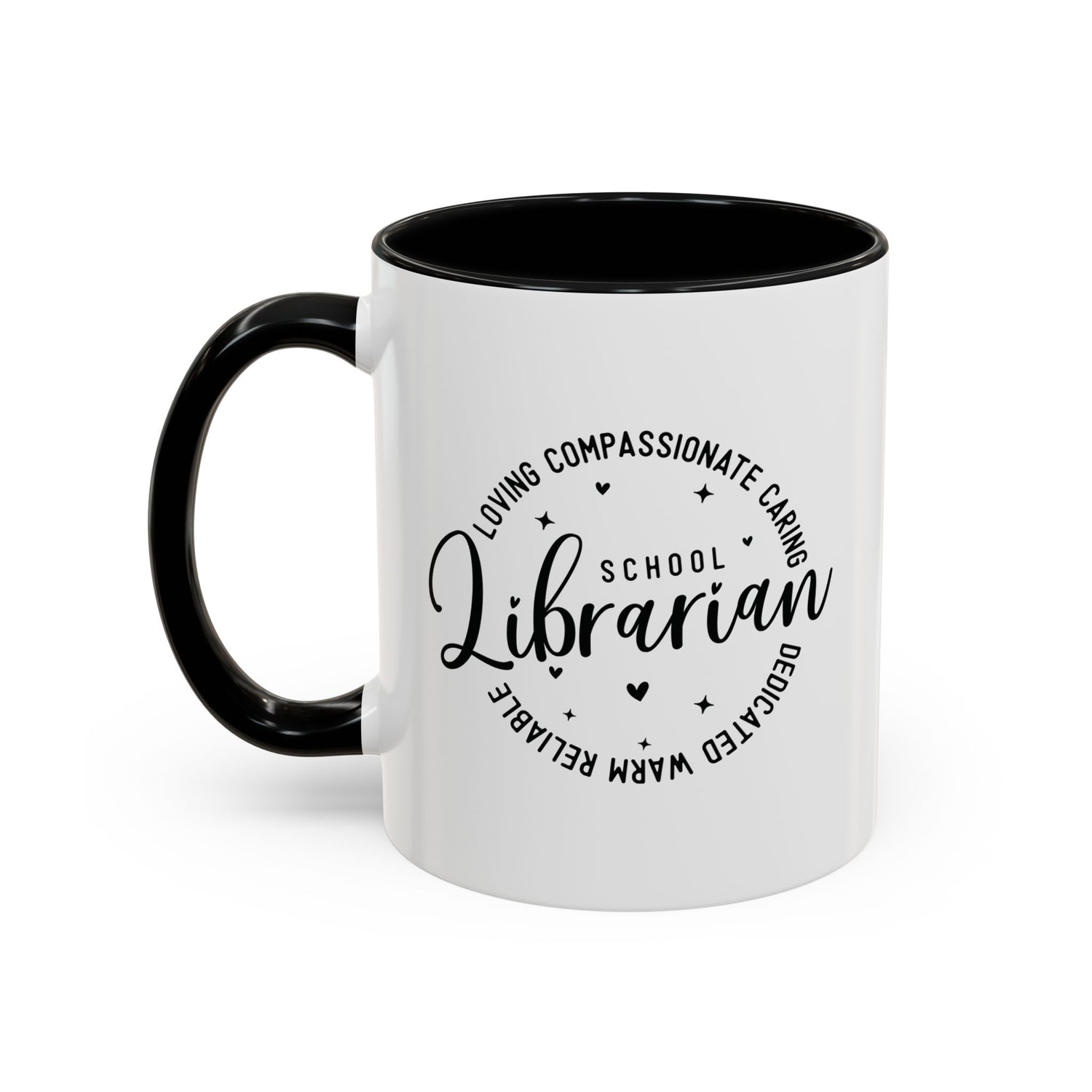 Librarian Love Coffee Mug | Gift for Teachers, School Librarians, Reading Enthusiasts, Book Lovers, Graduation