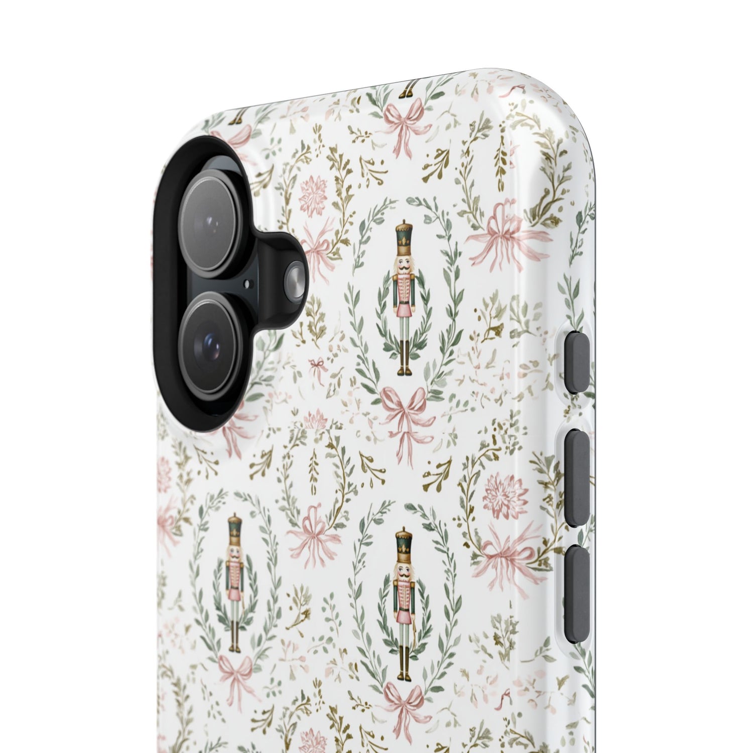 Impact-Resistant Phone Case- Nutcracker Floral