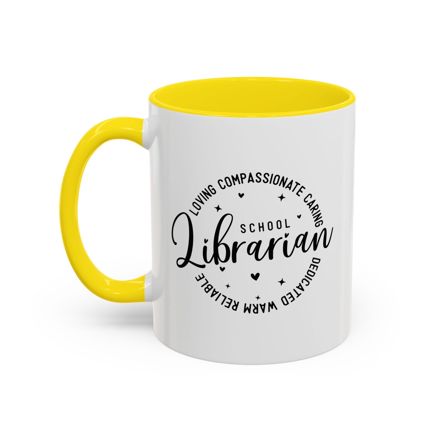 Librarian Love Coffee Mug | Gift for Teachers, School Librarians, Reading Enthusiasts, Book Lovers, Graduation