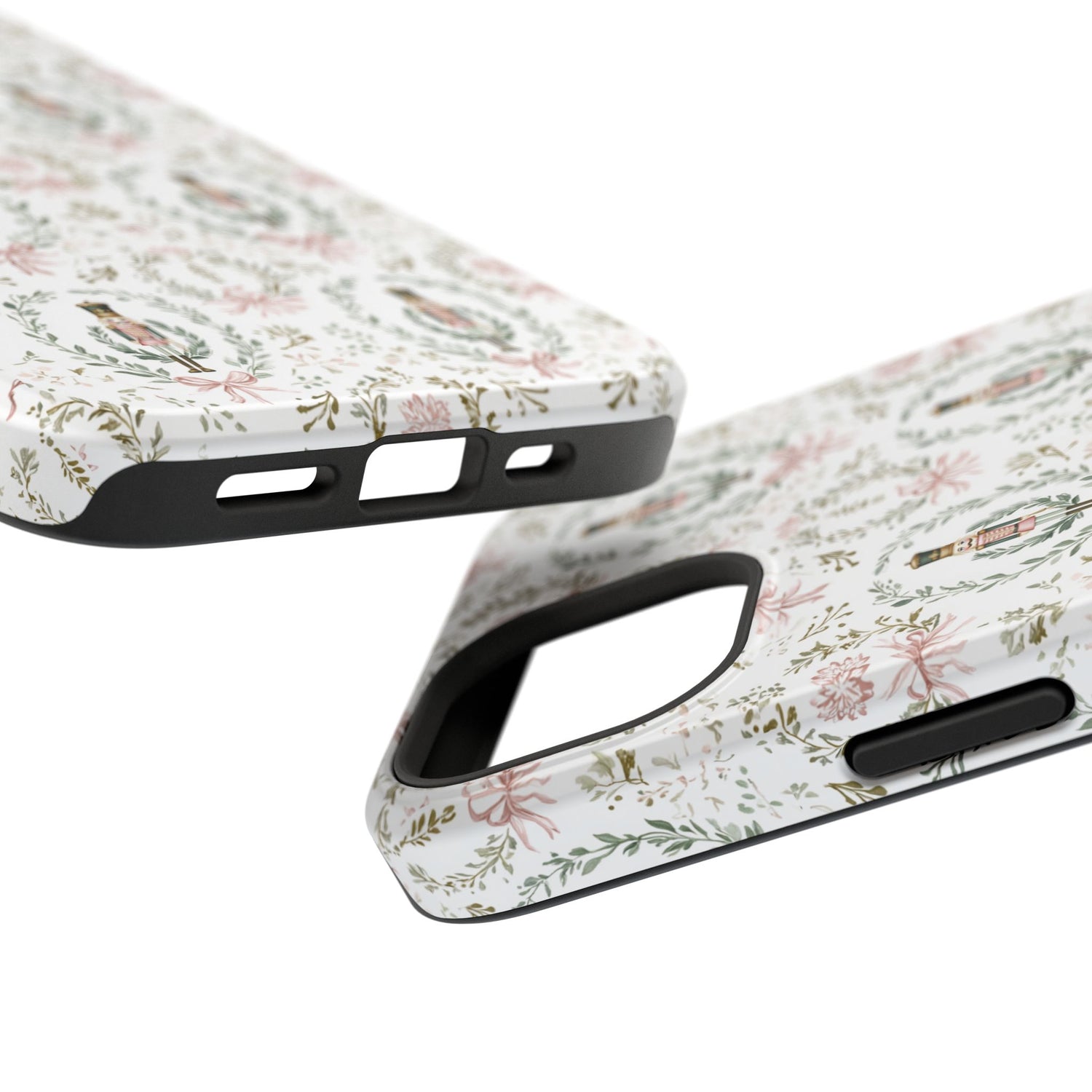 Impact-Resistant Phone Case- Nutcracker Floral
