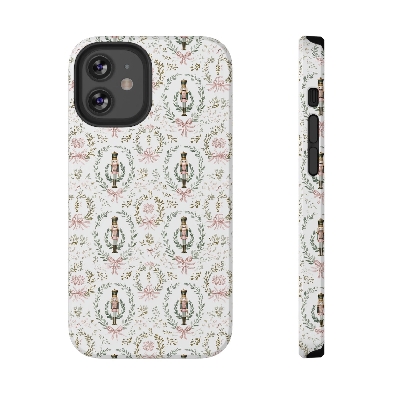 Impact-Resistant Phone Case- Nutcracker Floral