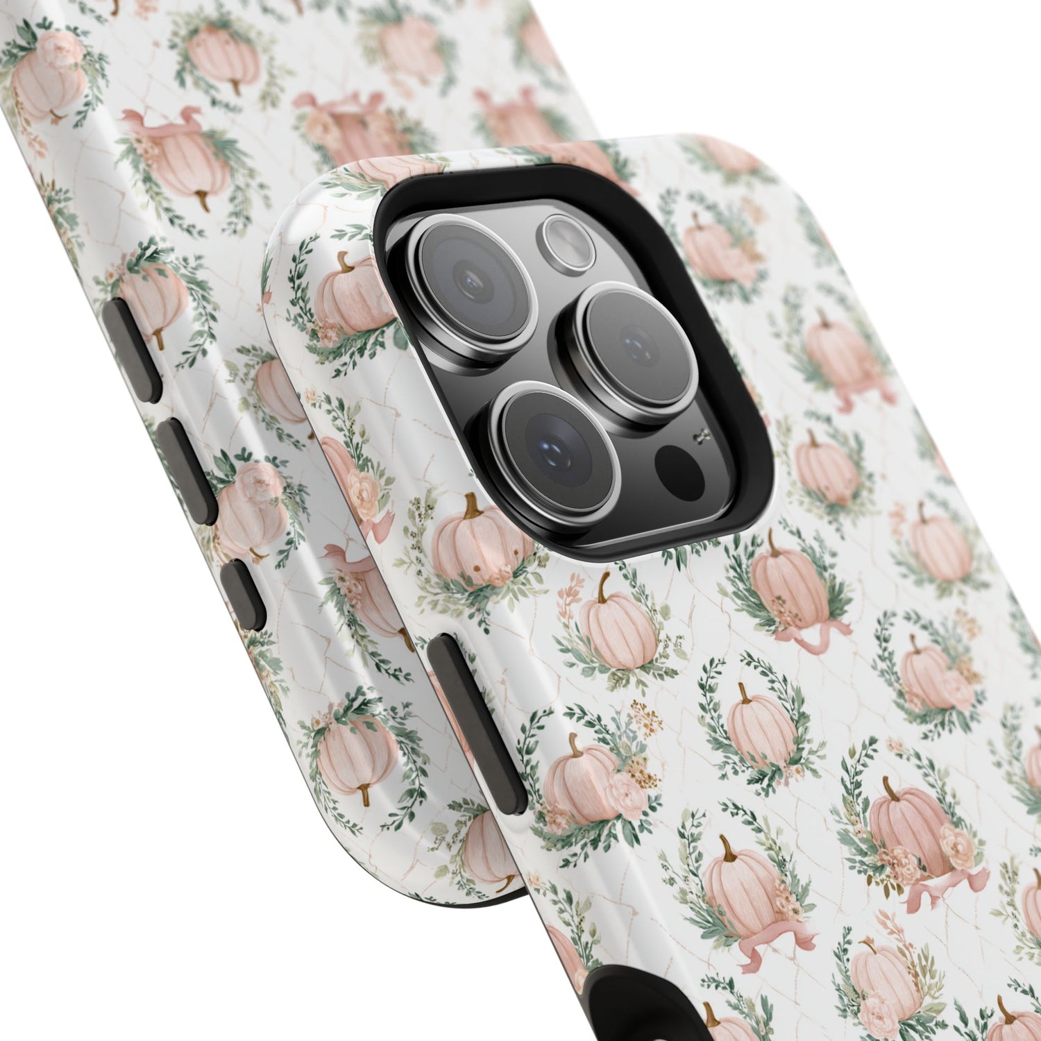Elegant Pumpkin Impact-Resistant Phone Case, iPhone, Samsung