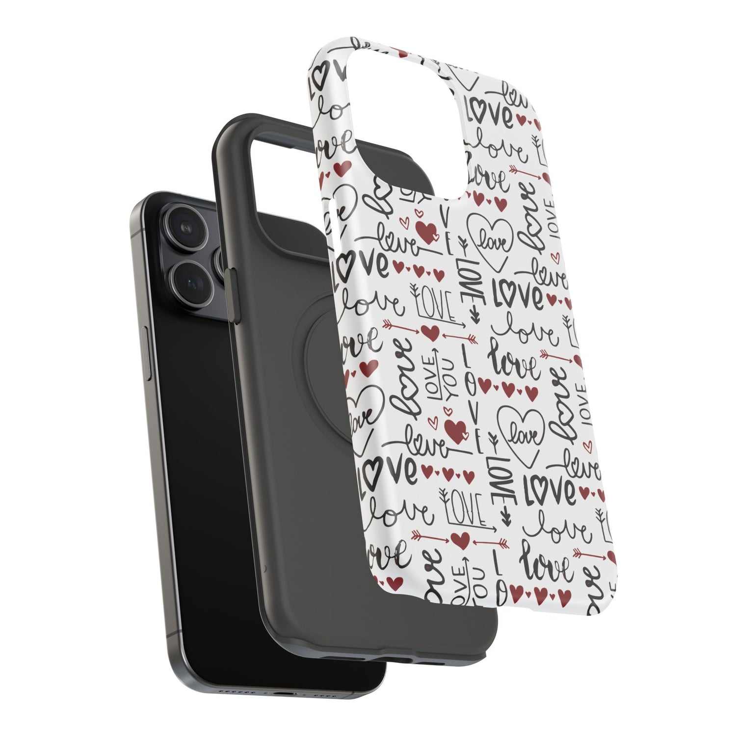 Impact-Resistant Cases-Valentine's Day Love