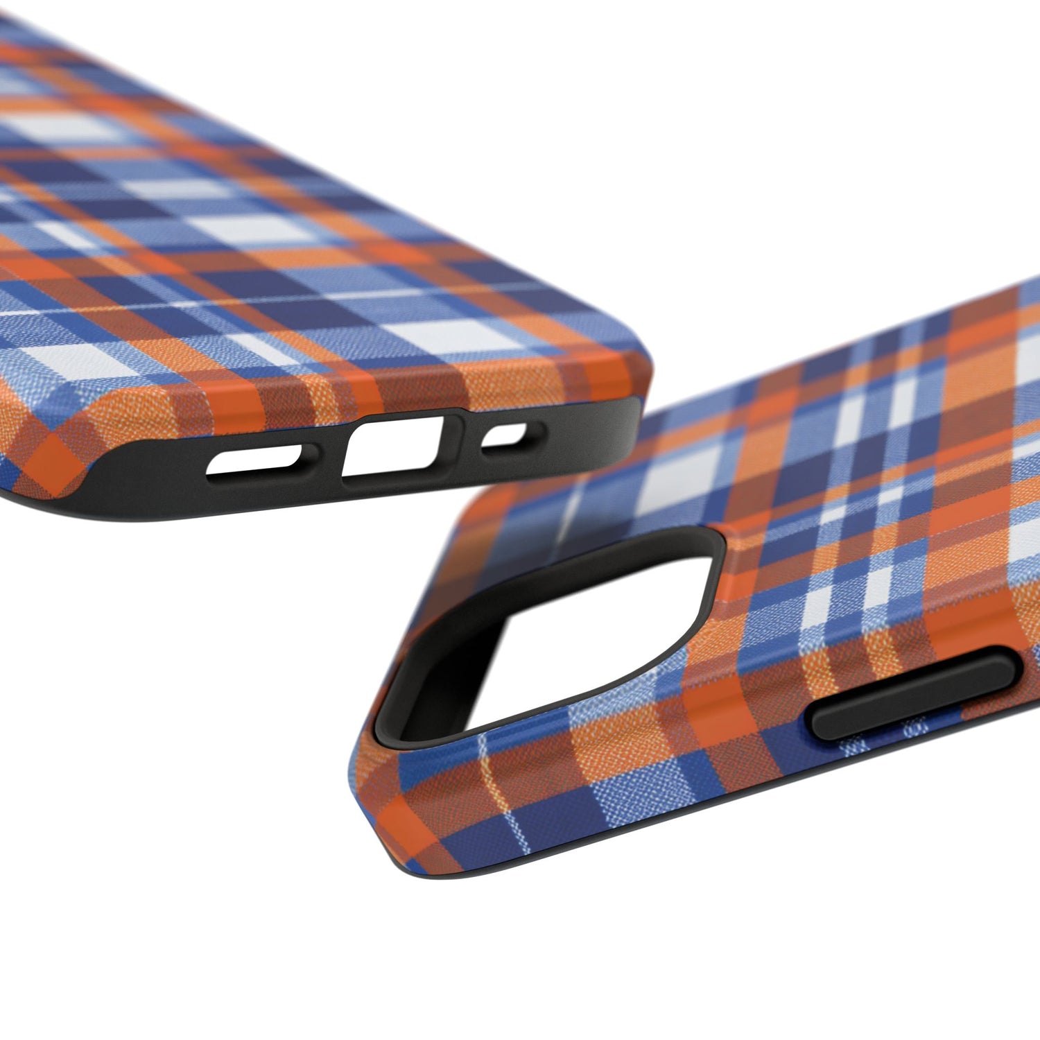 Impact-Resistant Phone Case- Florida Plaid