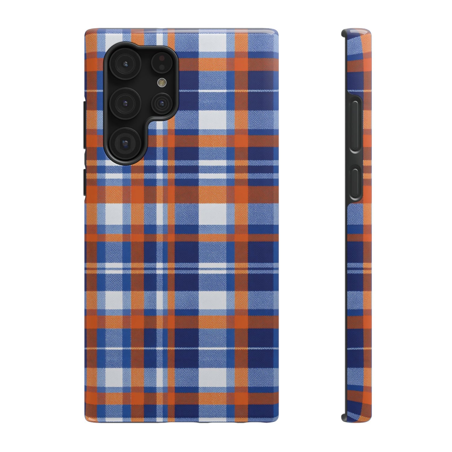 Impact-Resistant Phone Case- Florida Plaid