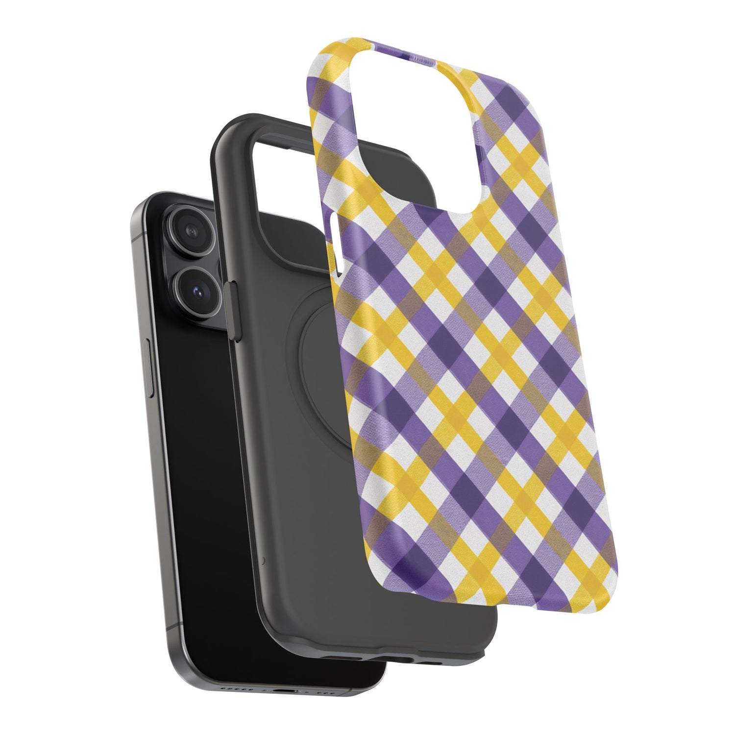 Phone Case | Impact-Resistant Louisiana Plaid