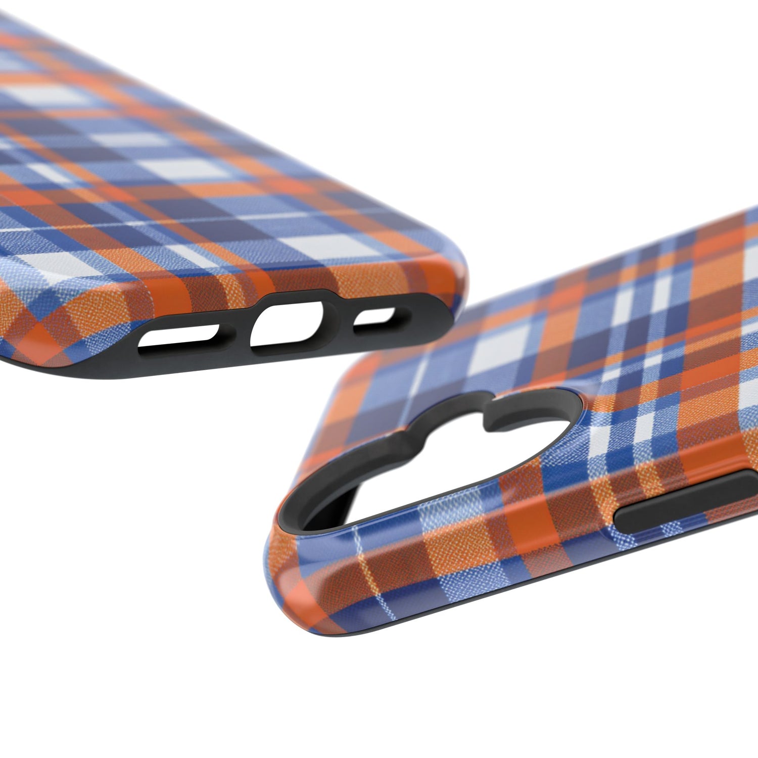 Impact-Resistant Phone Case- Florida Plaid