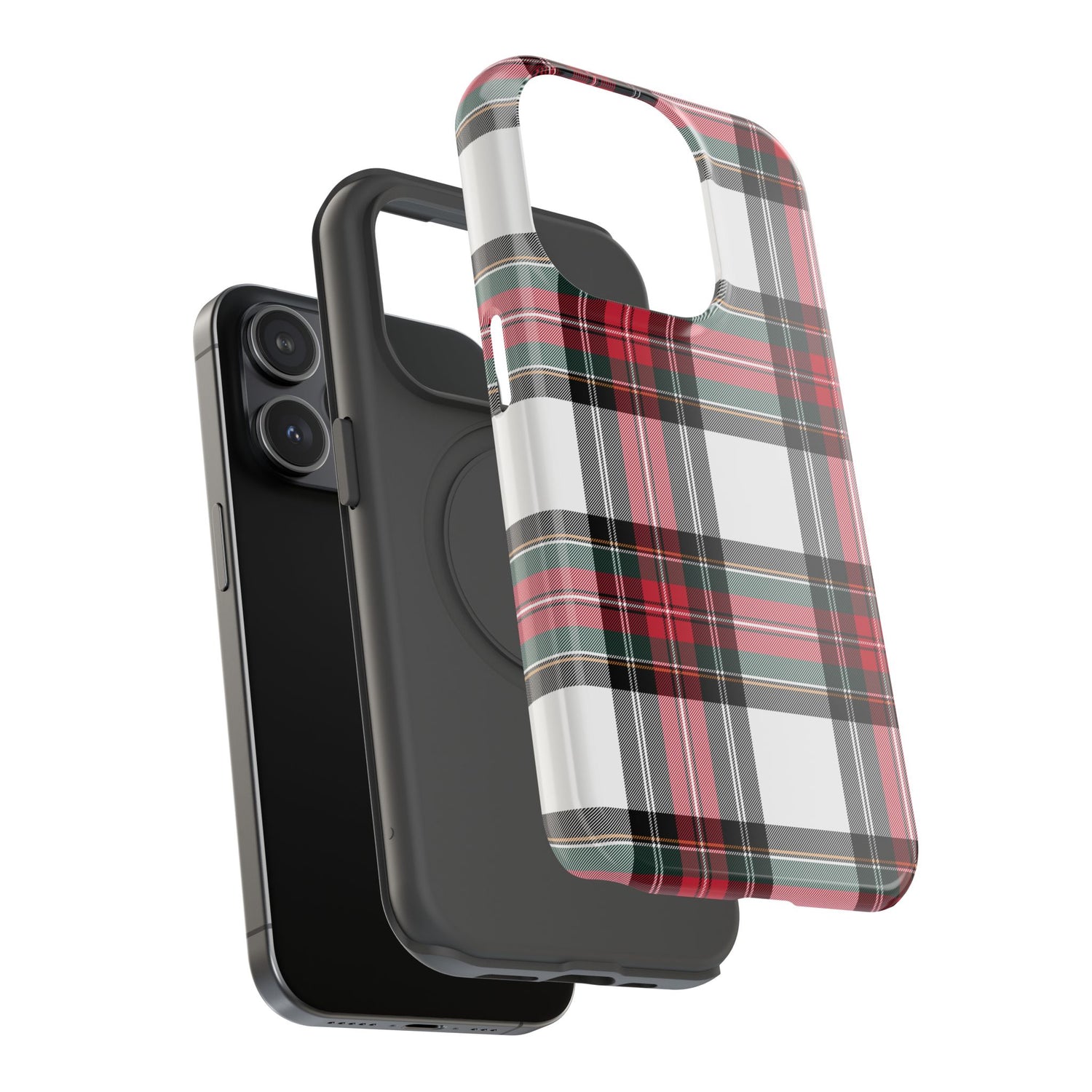 New Tartan Christmas Plaid Impact-Resistant Cases, iPhone, Samsung