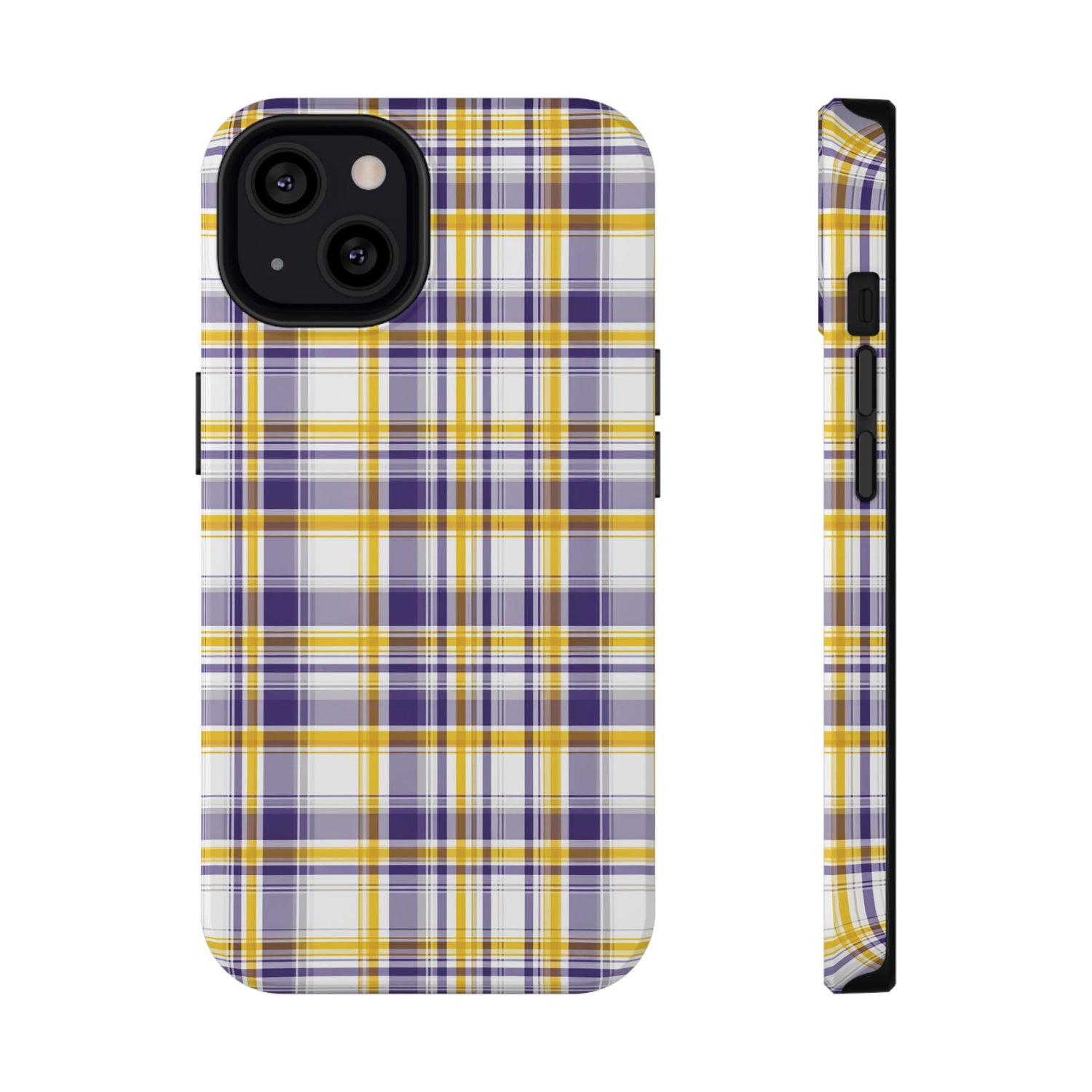Louisiana Plaid Impact-Resistant Phone Case