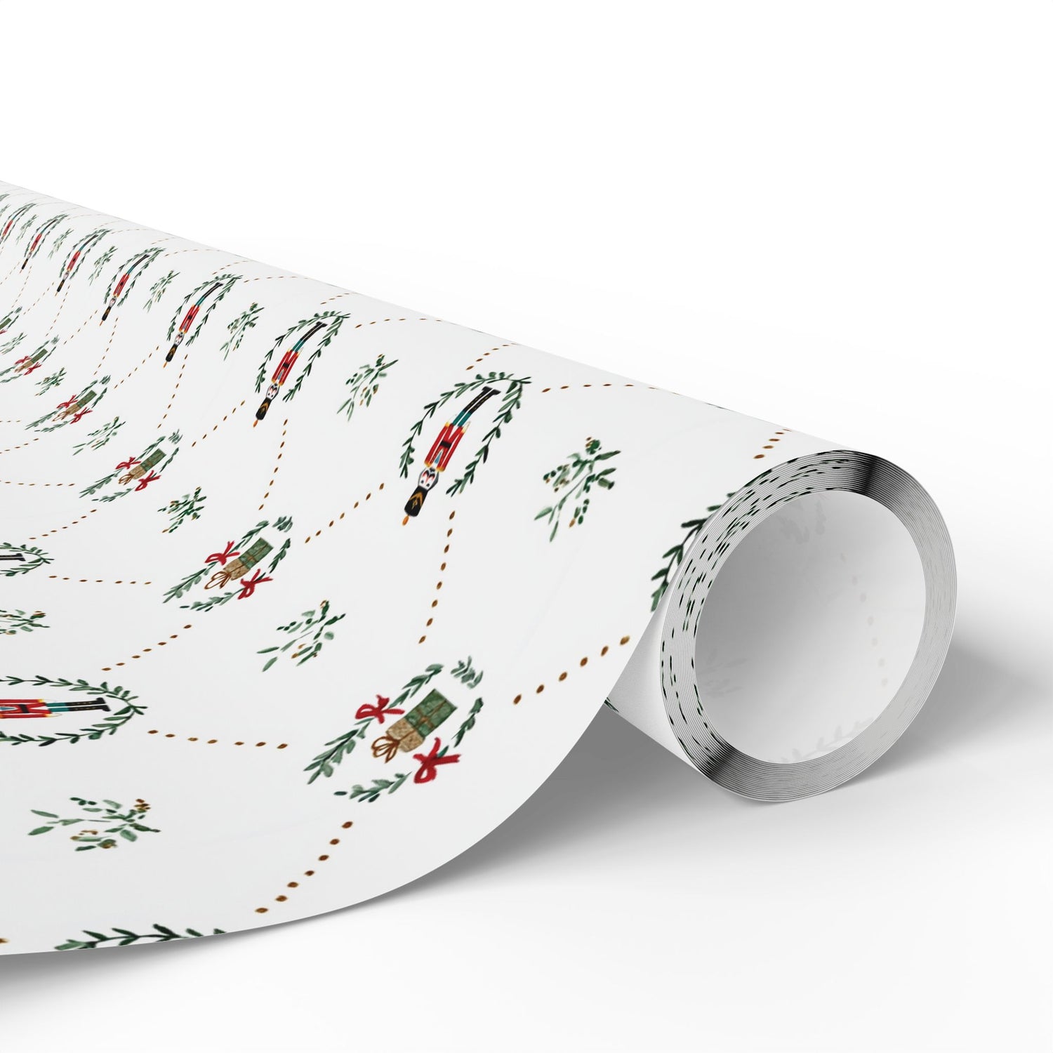 Premium Wrapping Paper - Charming Nutcrackers