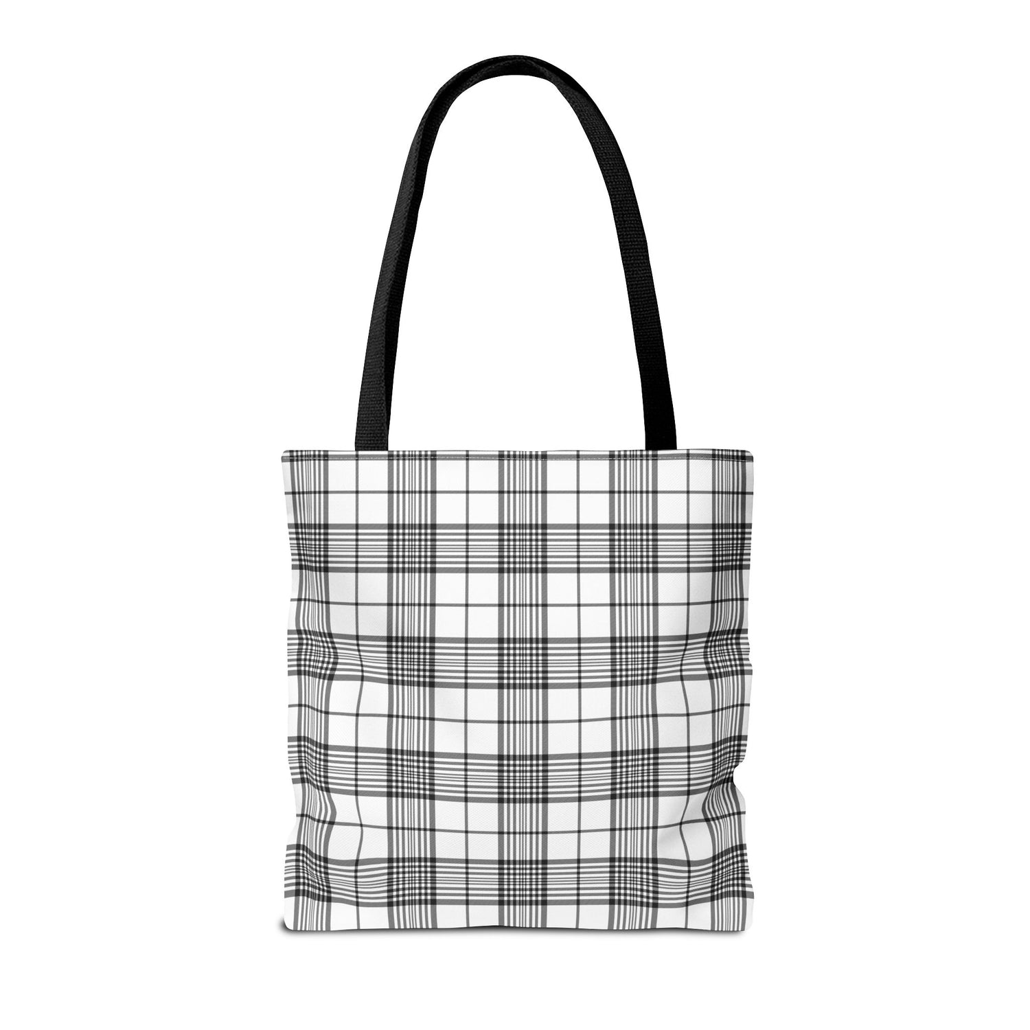 Farmhouse Plaid Tote Bag