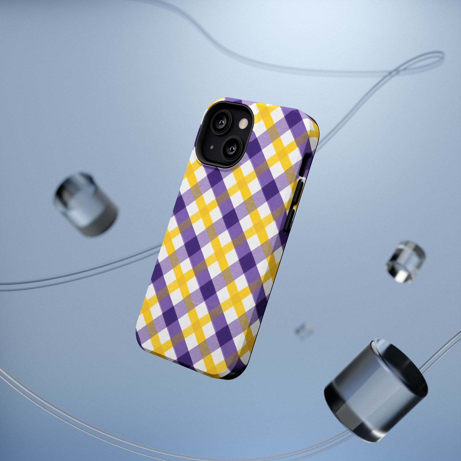 Phone Case | Impact-Resistant Louisiana Plaid