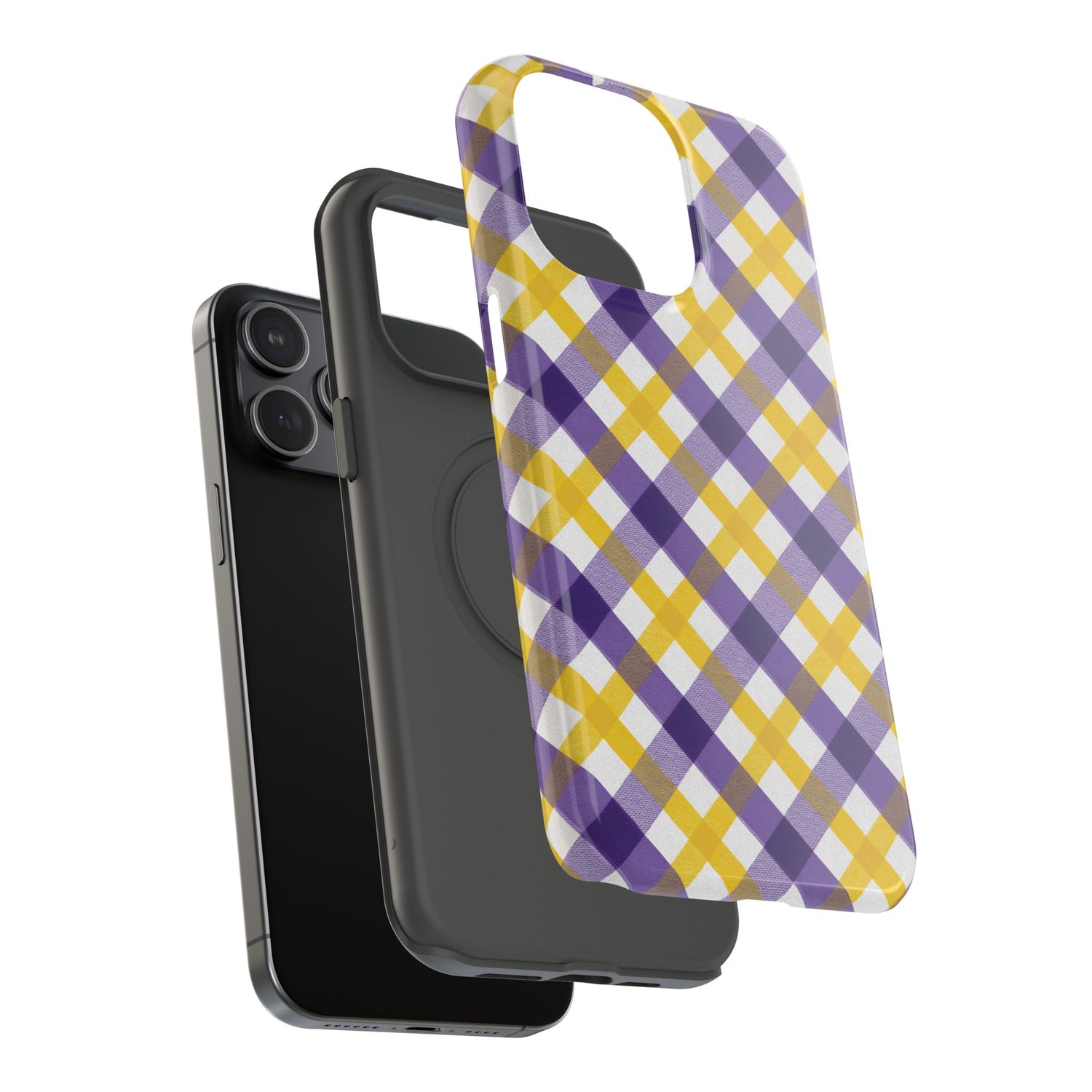 Phone Case | Impact-Resistant Louisiana Plaid