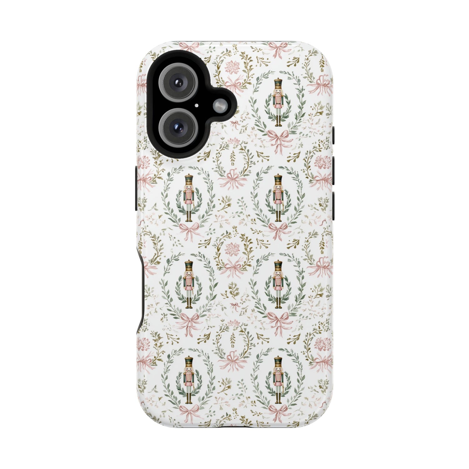 Impact-Resistant Phone Case- Nutcracker Floral