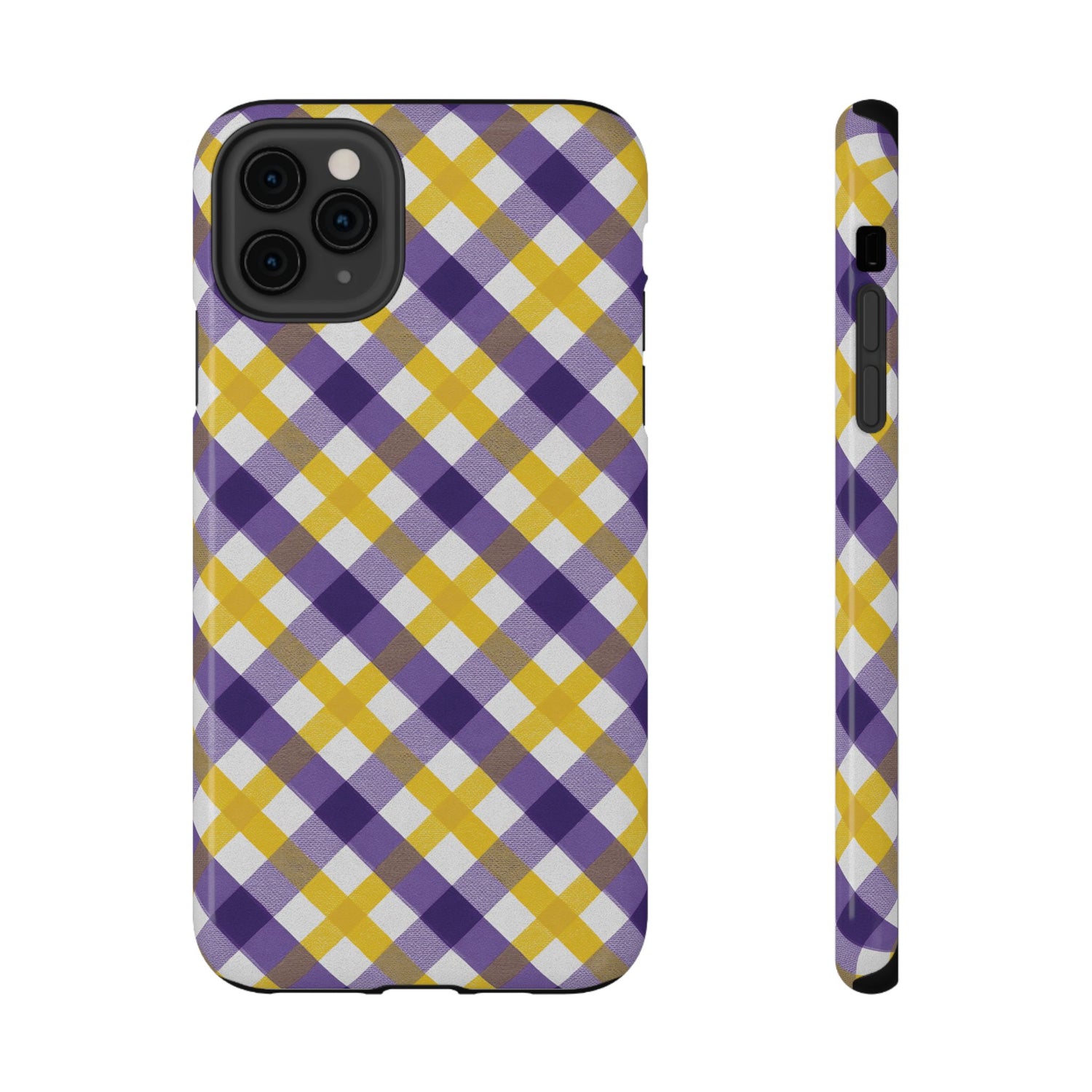 Phone Case | Impact-Resistant Louisiana Plaid