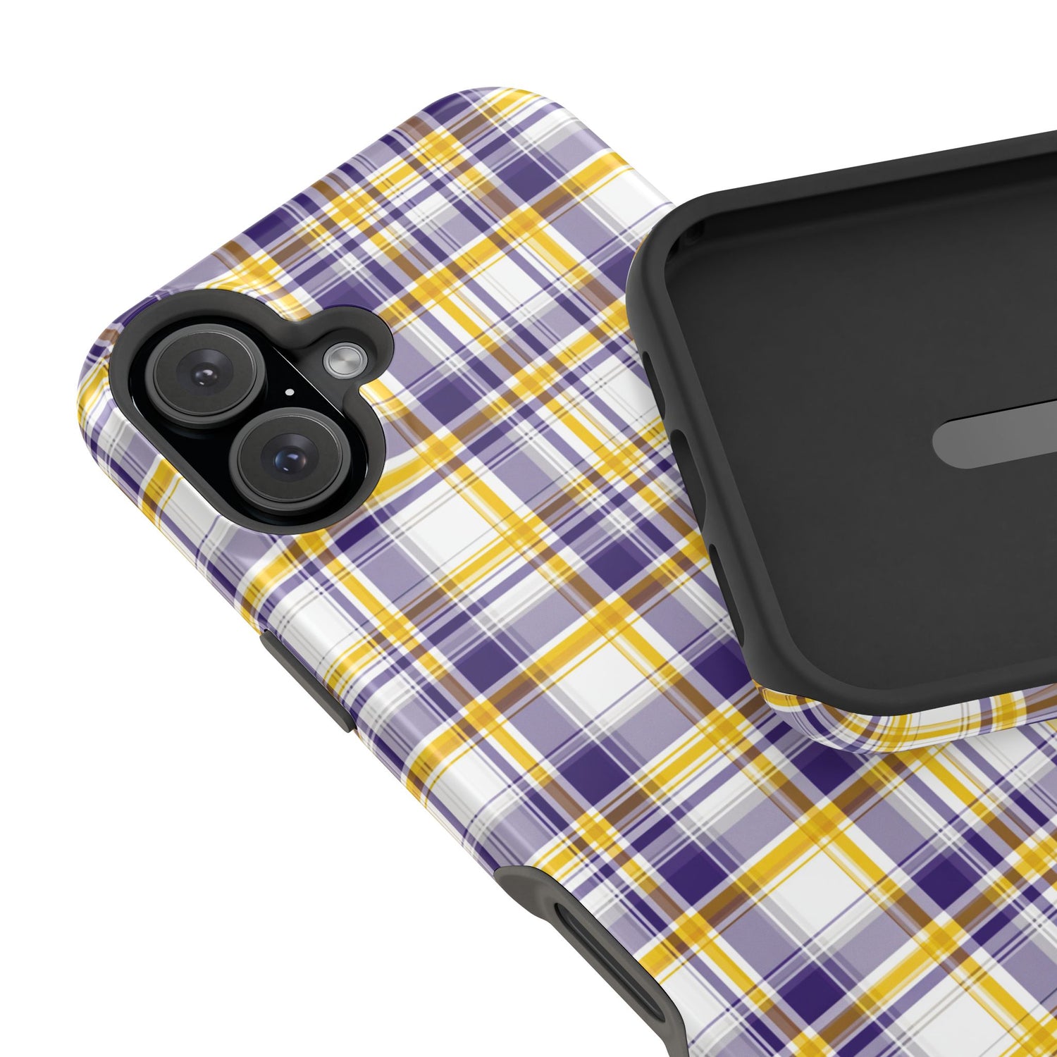 Louisiana Plaid Impact-Resistant Phone Case