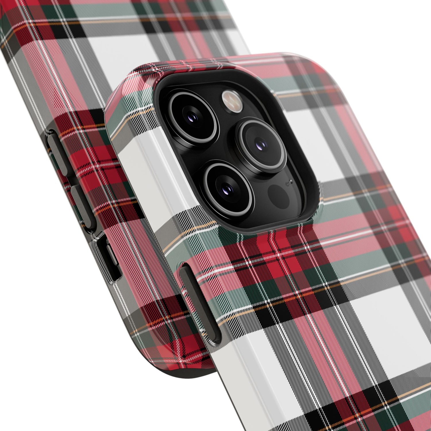 New Tartan Christmas Plaid Impact-Resistant Cases, iPhone, Samsung