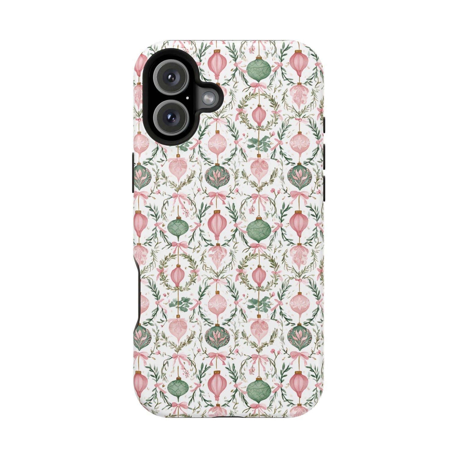 Holiday Ornaments Impact-Resistant Phone Case, iPhone, Samsung