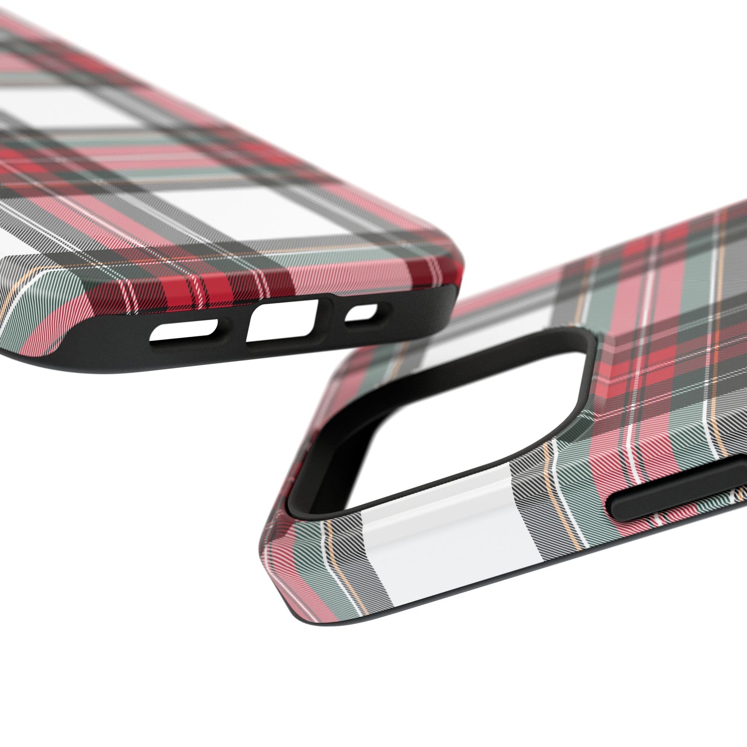 New Tartan Christmas Plaid Impact-Resistant Cases, iPhone, Samsung