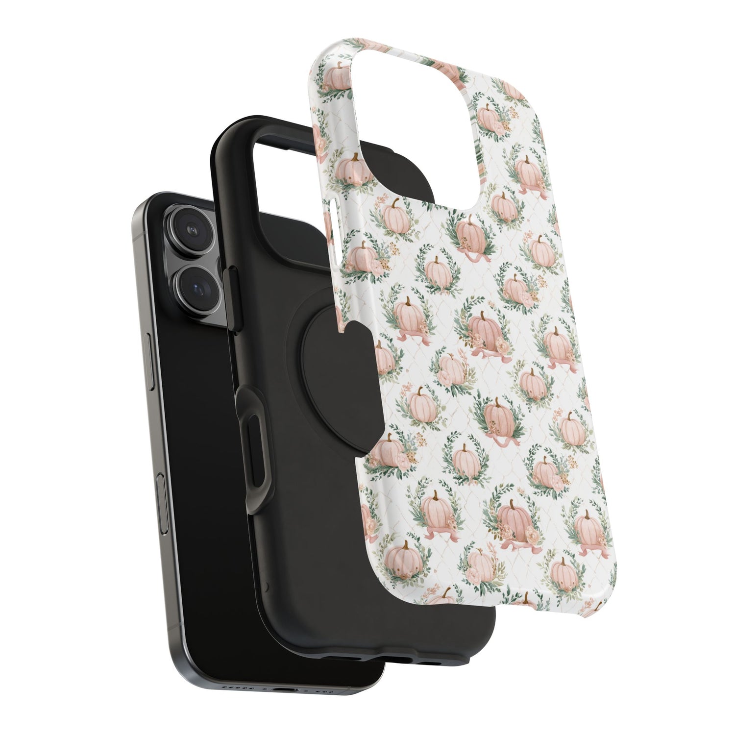 Elegant Pumpkin Impact-Resistant Phone Case, iPhone, Samsung