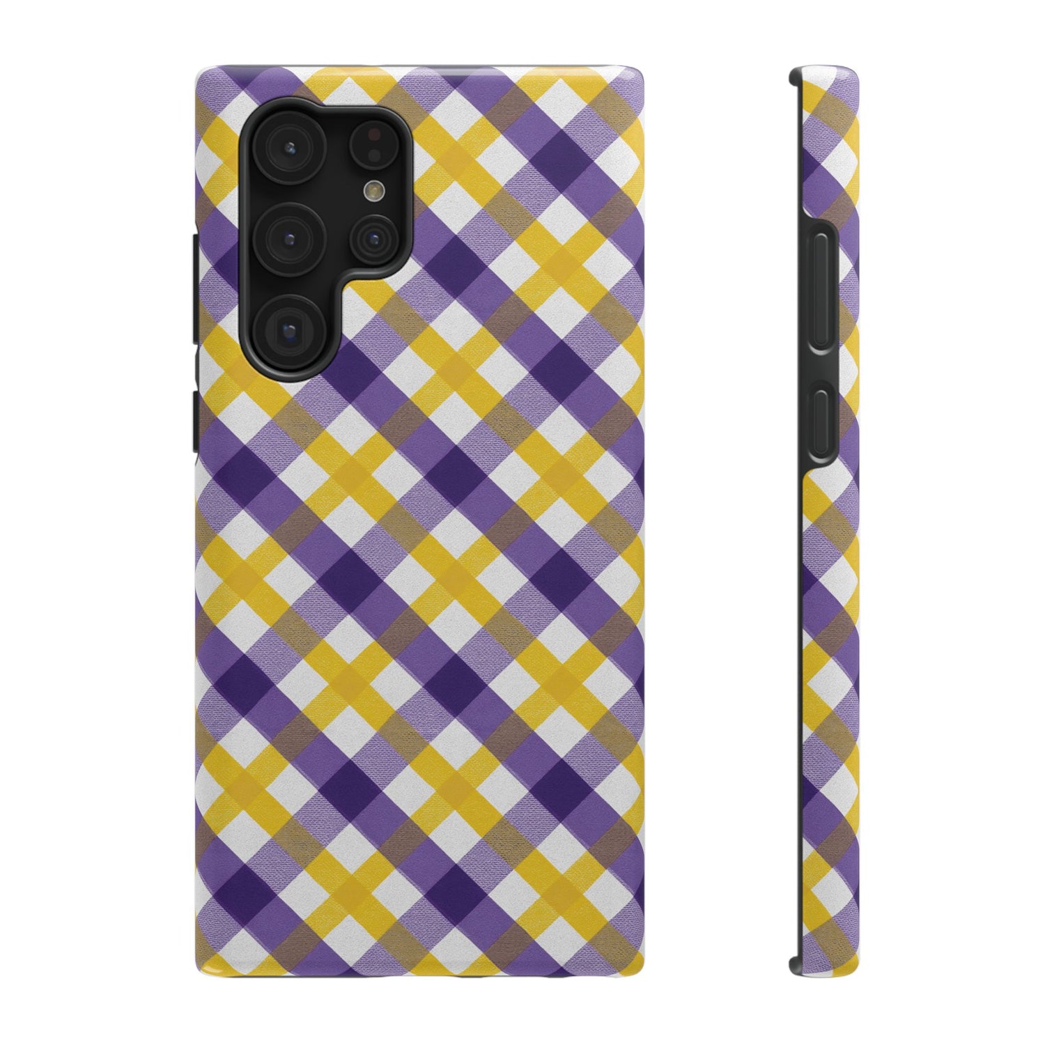 Phone Case | Impact-Resistant Louisiana Plaid
