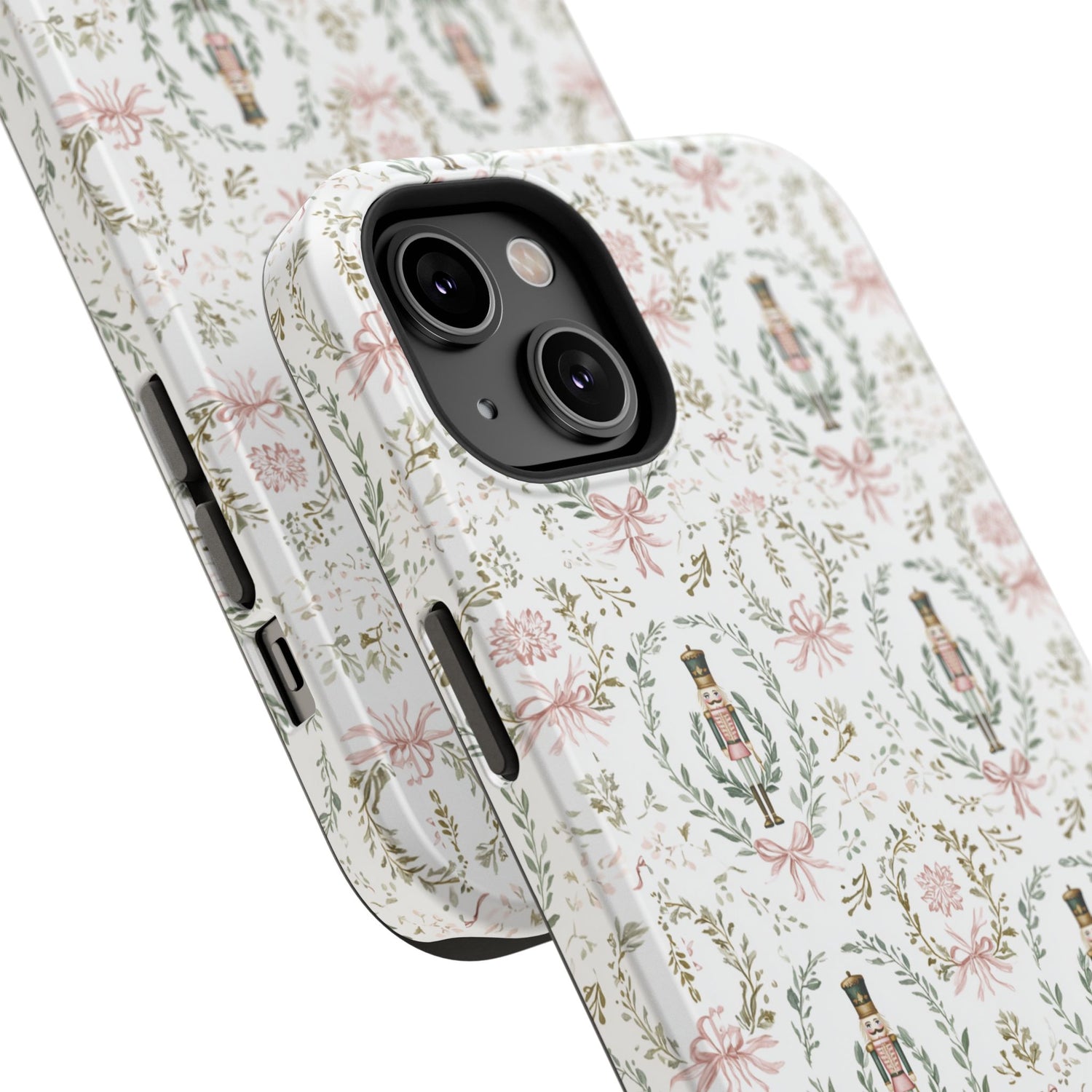 Impact-Resistant Phone Case- Nutcracker Floral