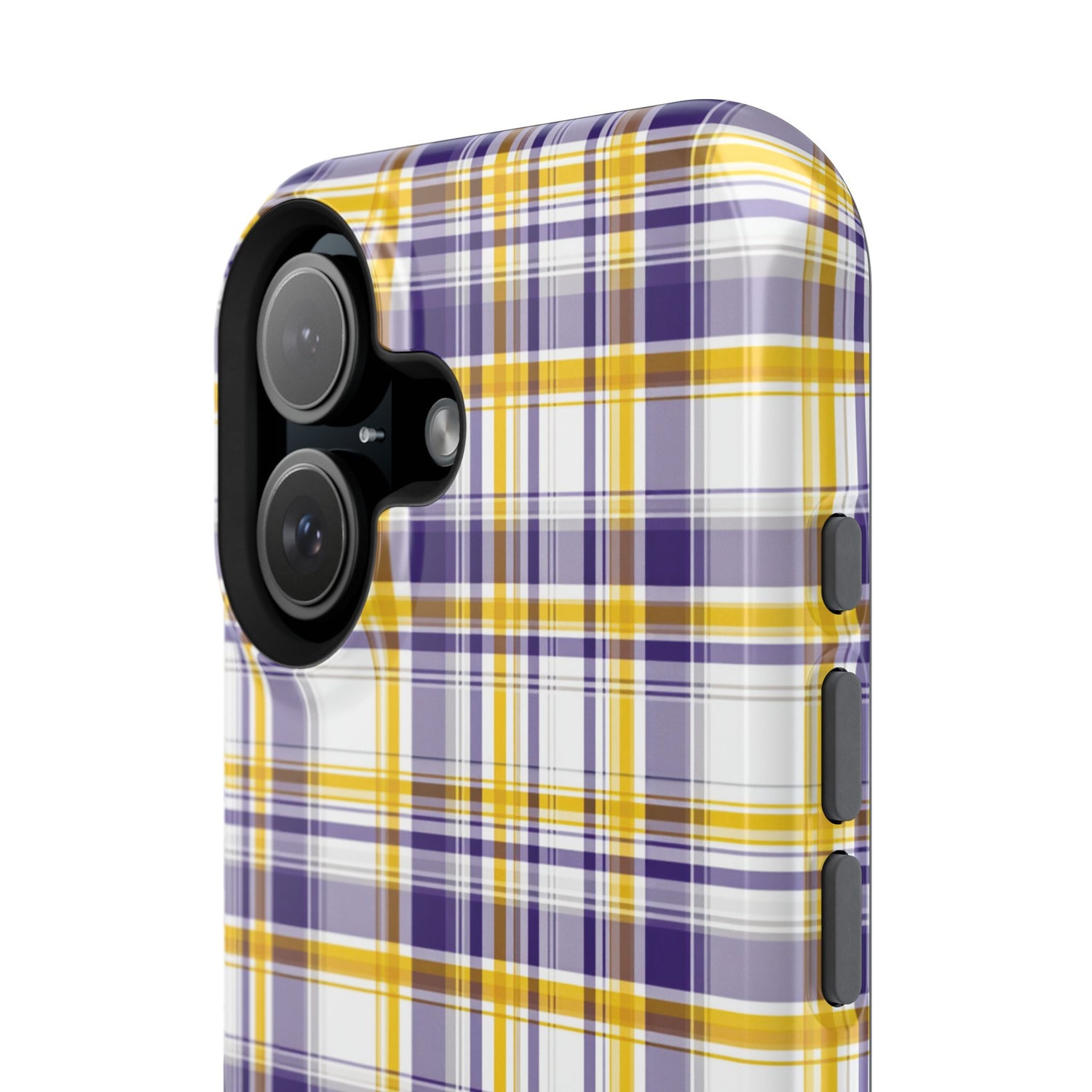 Louisiana Plaid Impact-Resistant Phone Case