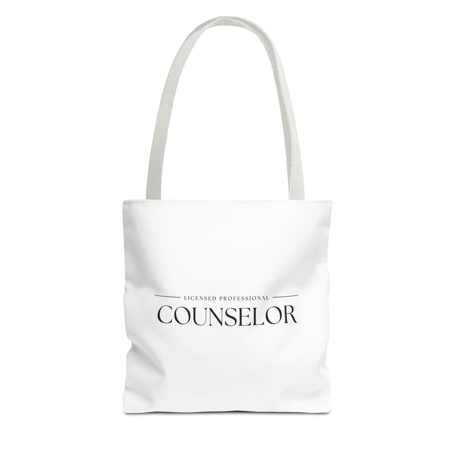 Licensed Counselor Tote Bag | Eco-Friendly Shopping Bag | Gift for Counselors, Therapist Tote, Daily Use Bag, Professional Accessory