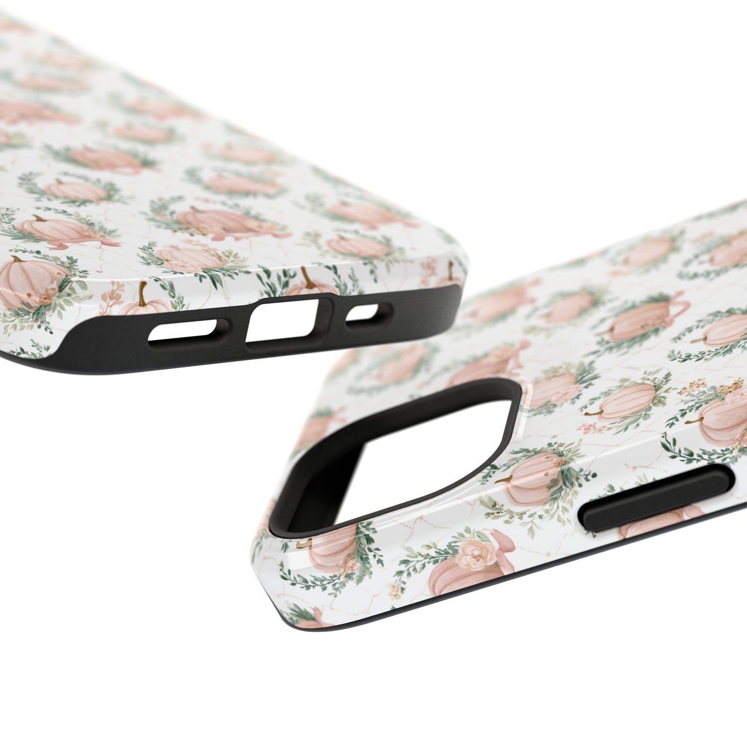Elegant Pumpkin Impact-Resistant Phone Case, iPhone, Samsung