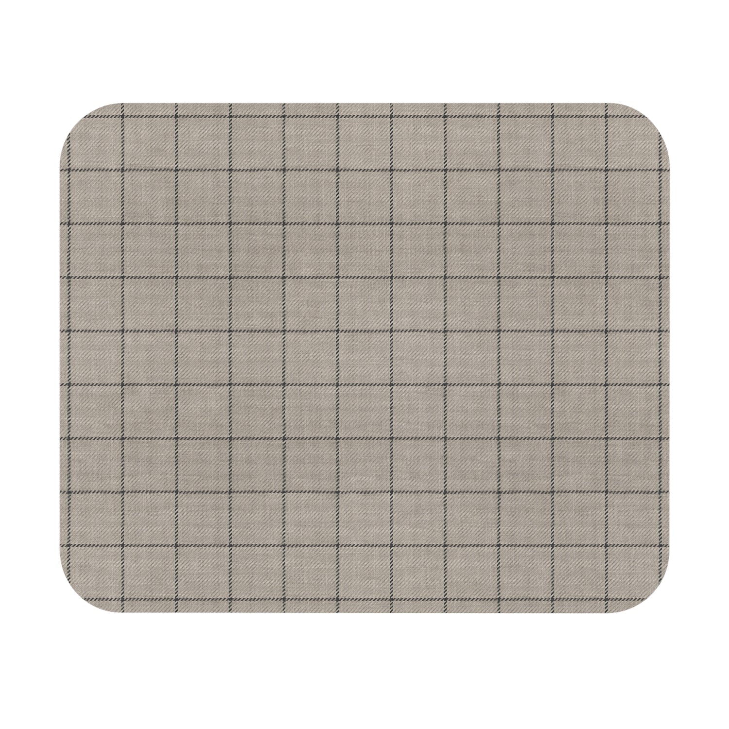 Stylish Grid Mouse Pad, Desk Accessory, Office Decor, Gift for Students, Minimalist Home Office
